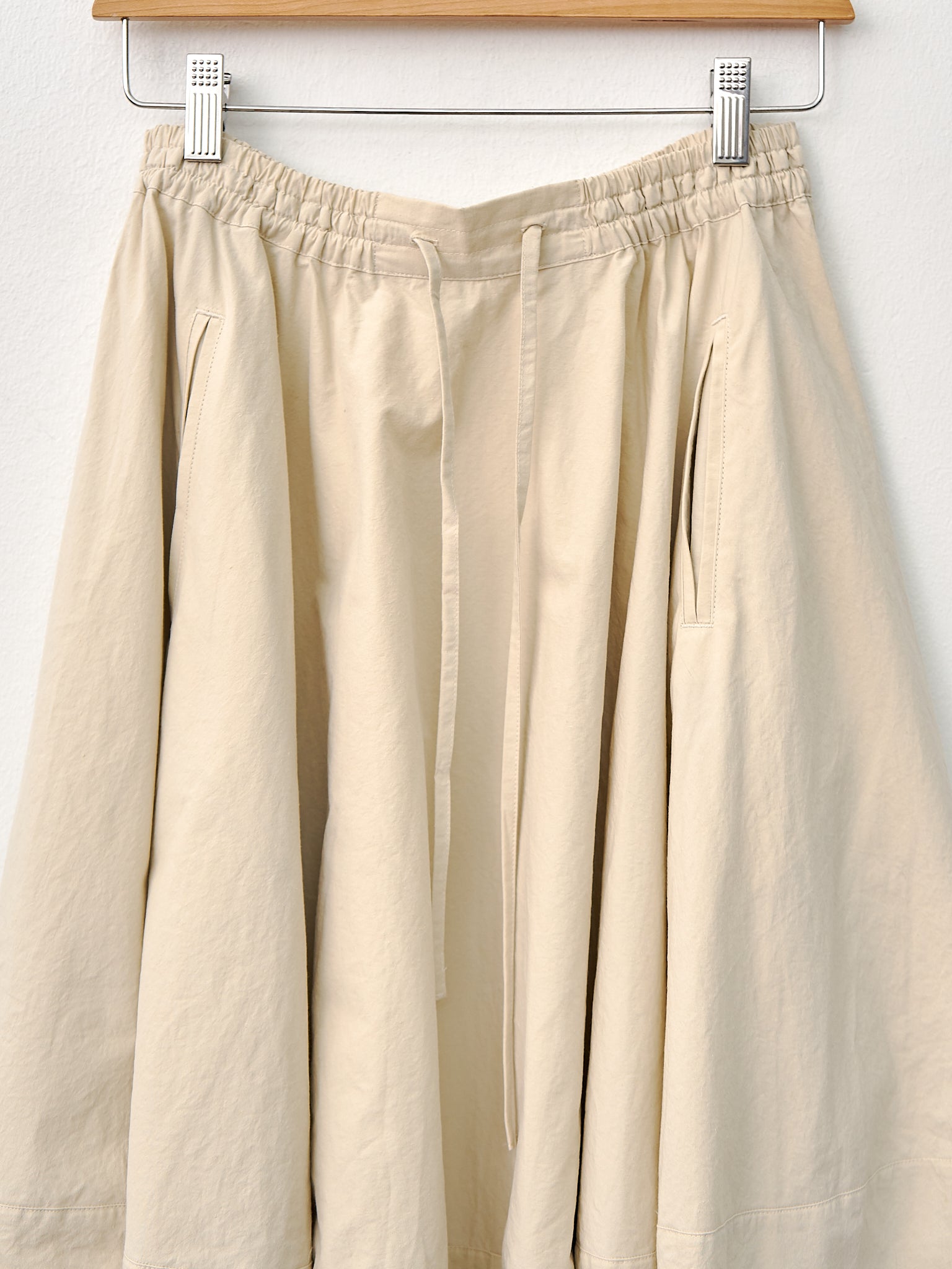 Namu Shop - Veritecoeur Circle Skirt - Cream Ivory