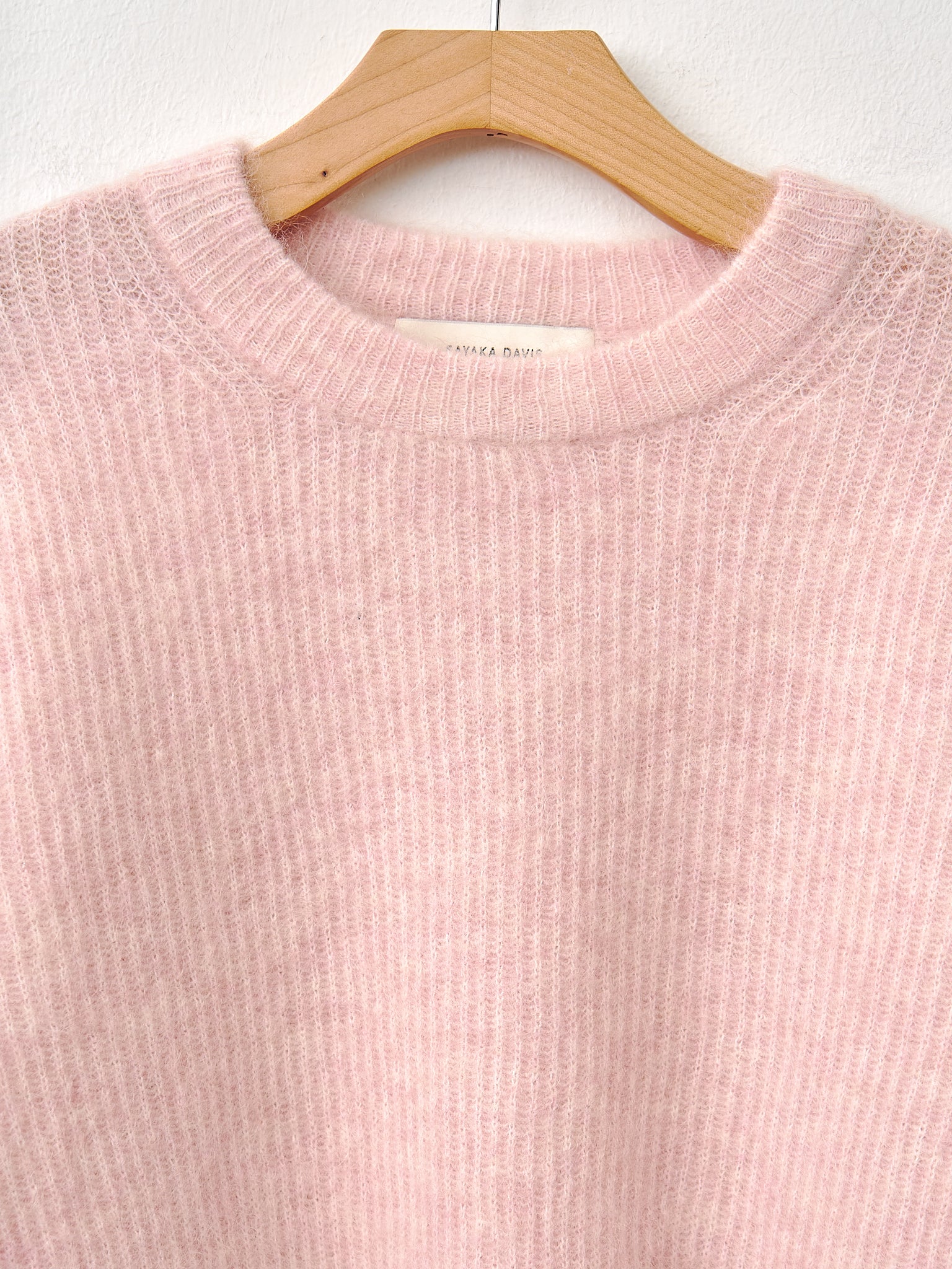 Namu Shop - Sayaka Davis Mohair Sweater - Blush