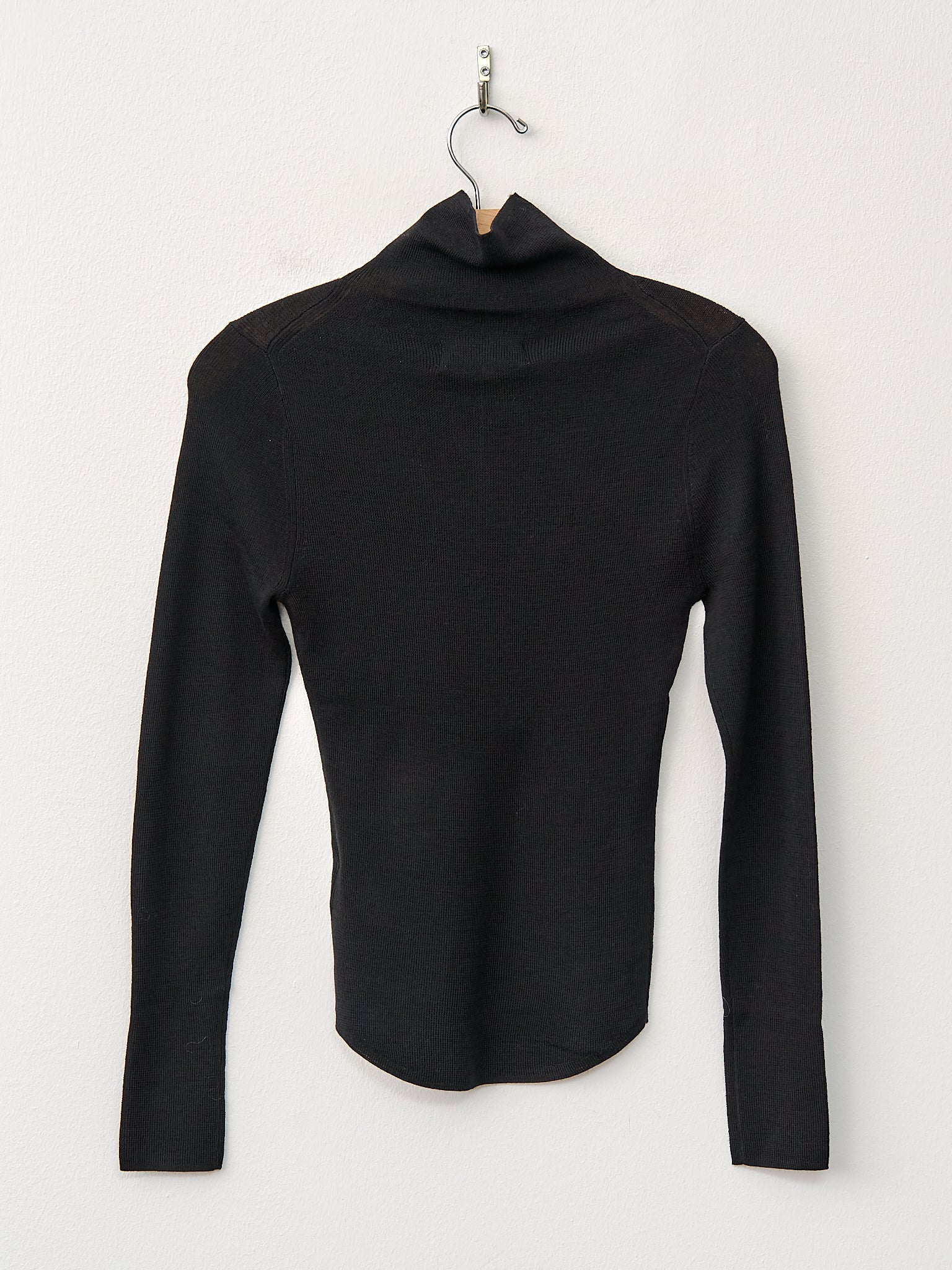 Namu Shop - Sayaka Davis Ribbed Highneck - Black