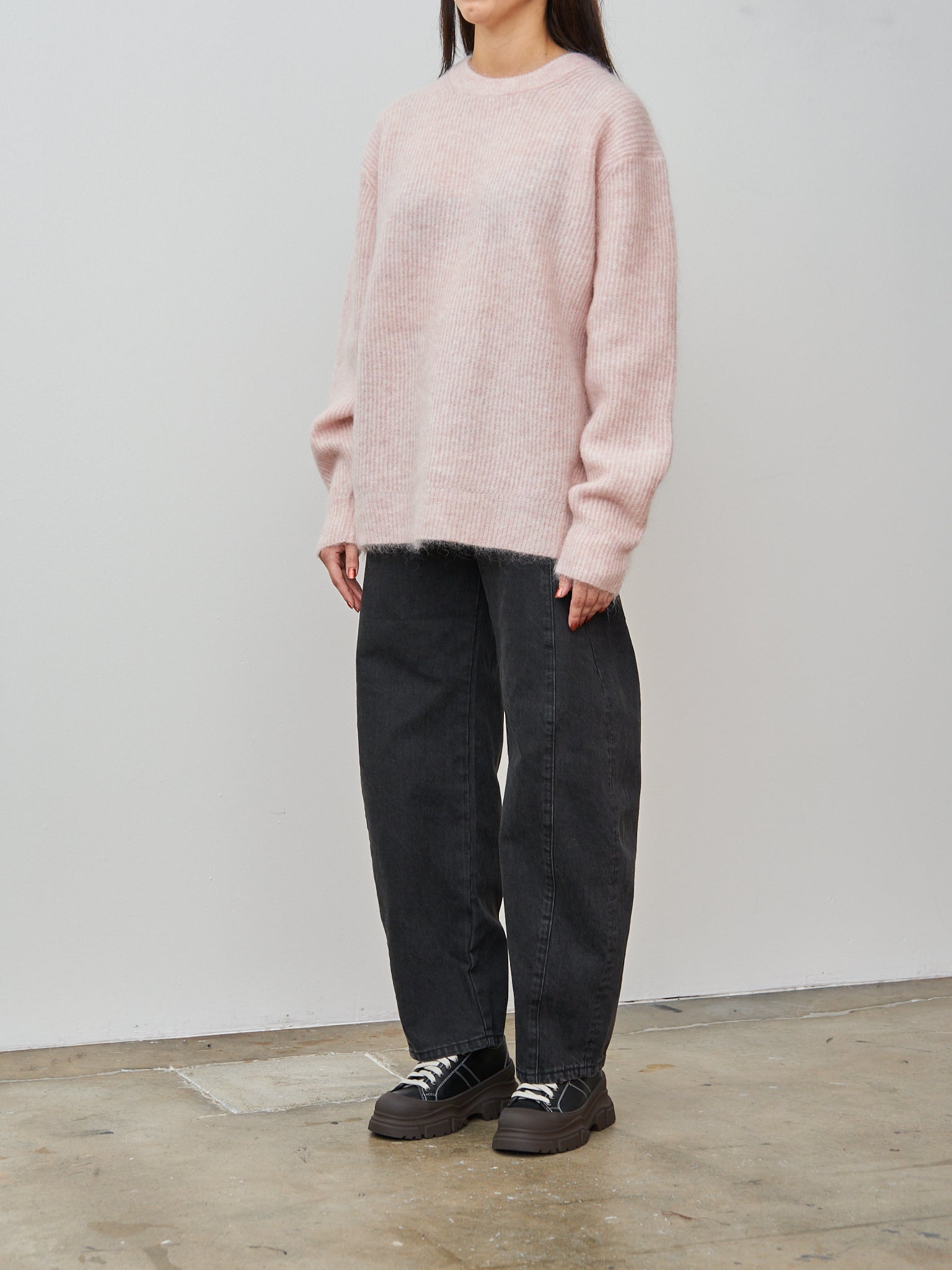 Namu Shop - Sayaka Davis Mohair Sweater - Blush