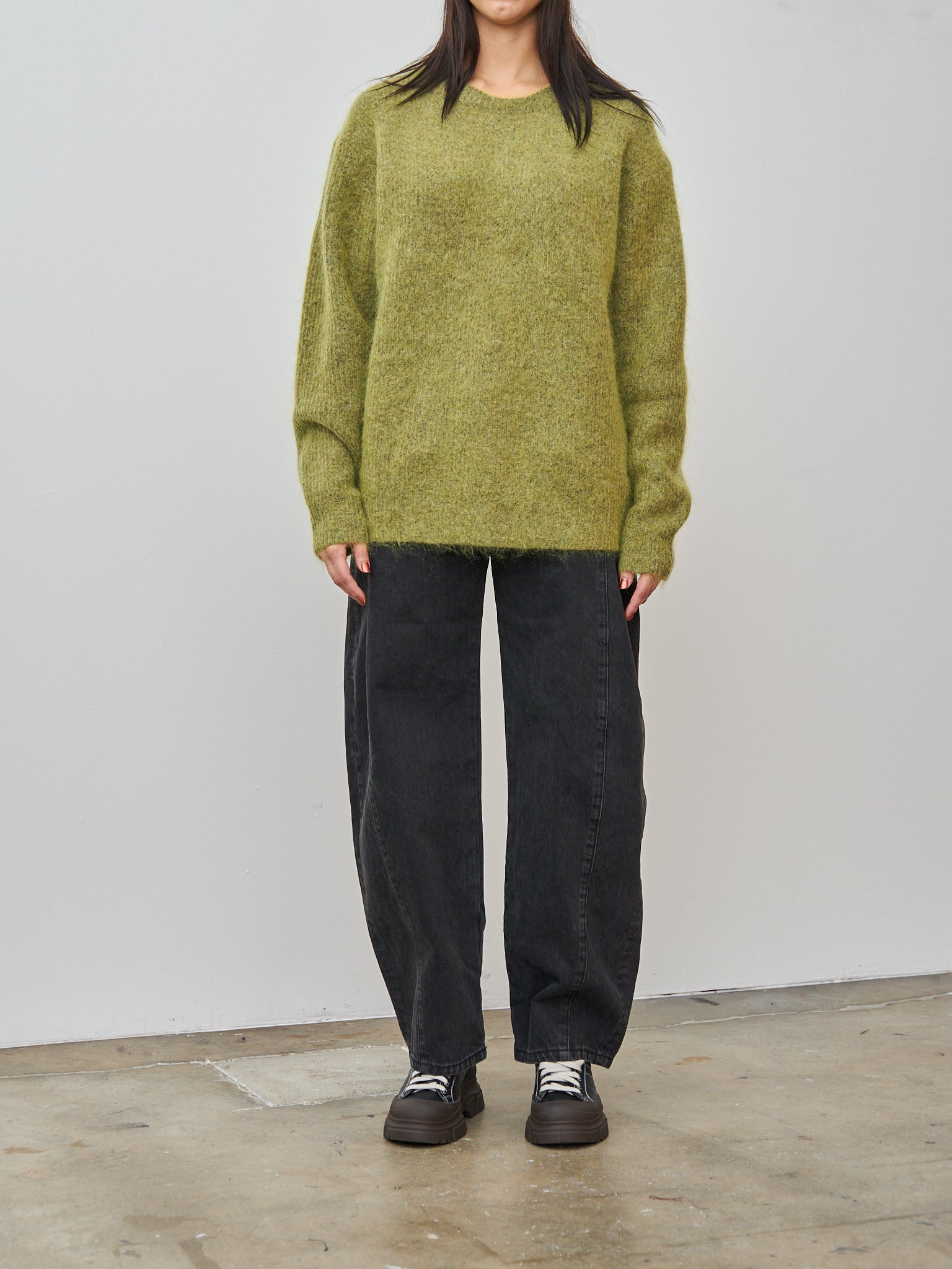 Namu Shop - Sayaka Davis Mohair Sweater - Matcha