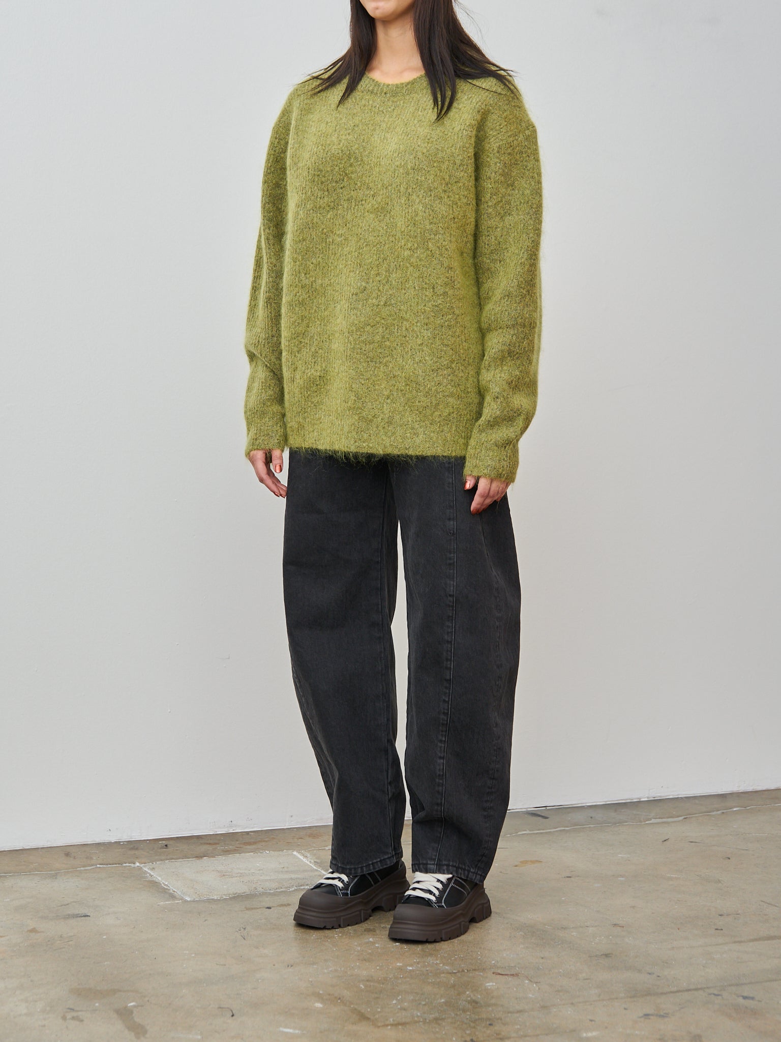 Namu Shop - Sayaka Davis Mohair Sweater - Matcha