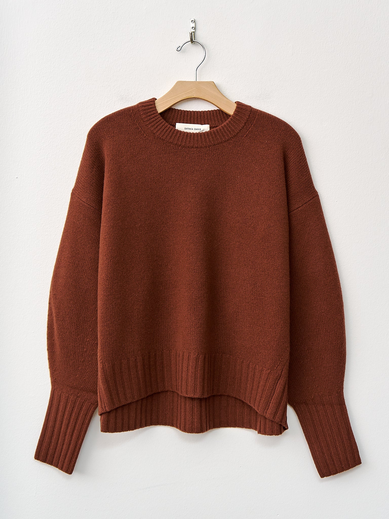 Namu Shop - Sayaka Davis Balloon Sleeve Sweater - Cinnamon