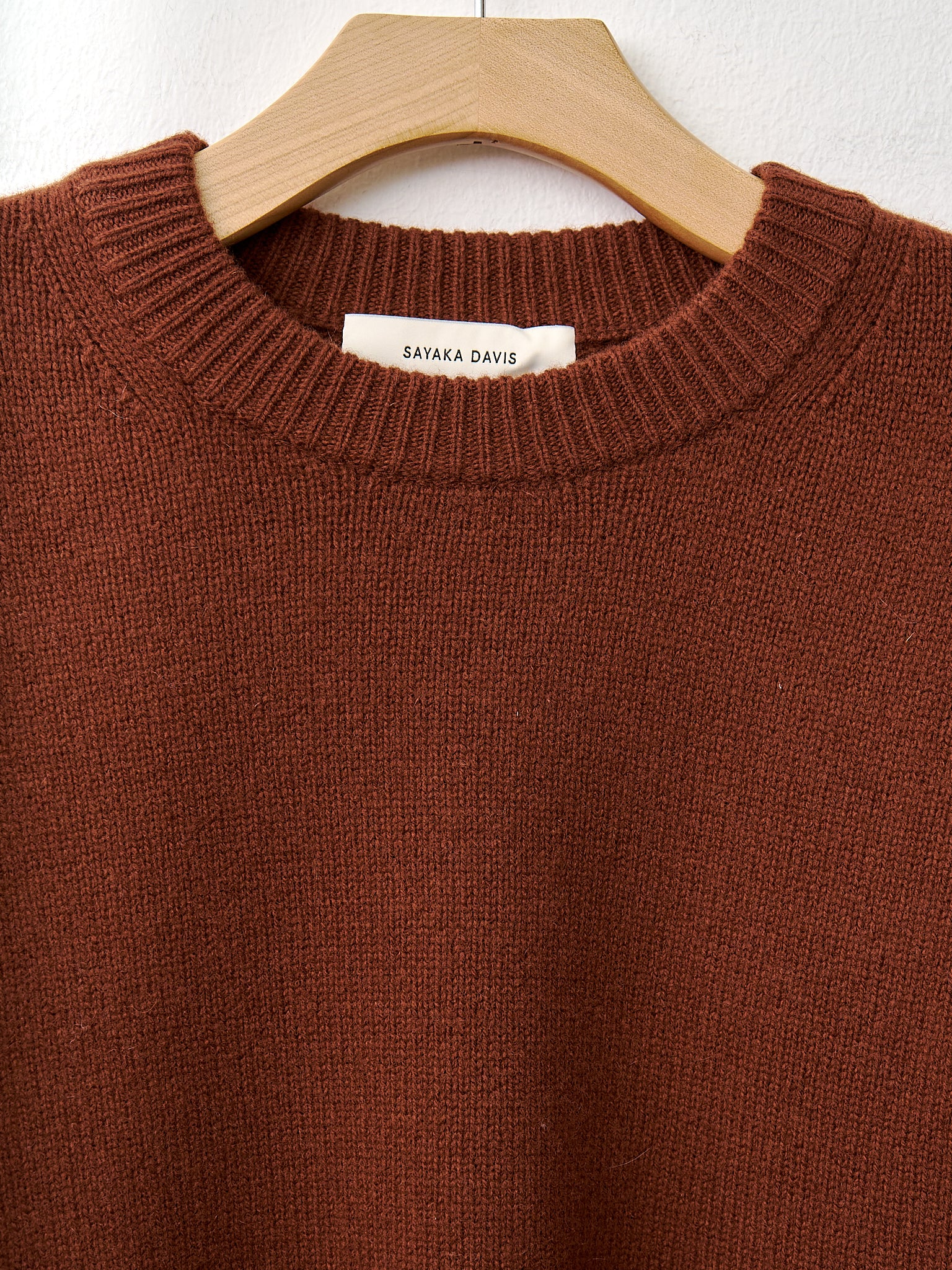 Namu Shop - Sayaka Davis Balloon Sleeve Sweater - Cinnamon