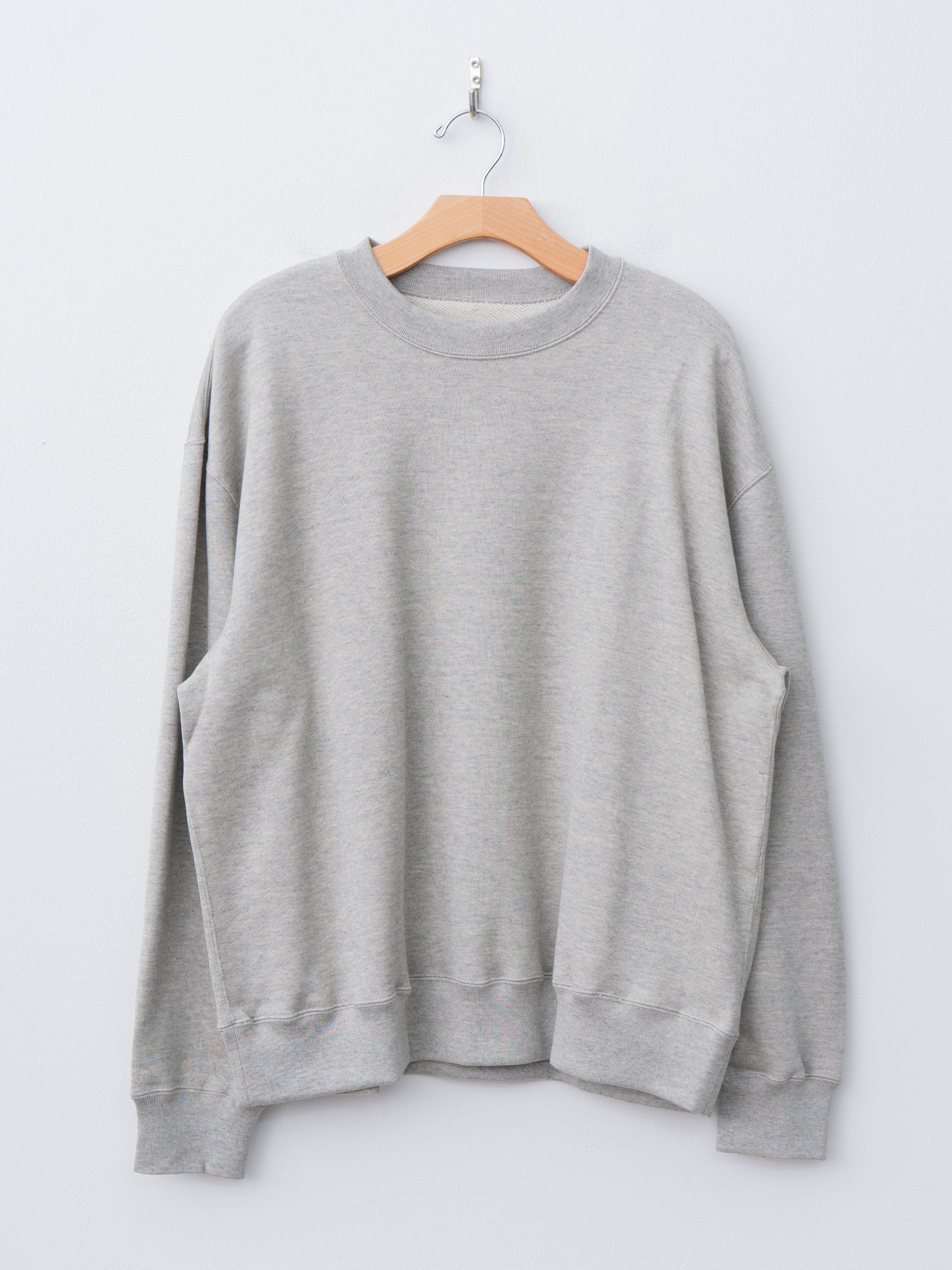 Namu Shop - Yoko Sakamoto Super Highwet Crew Neck Sweatshirt - Heather Gray