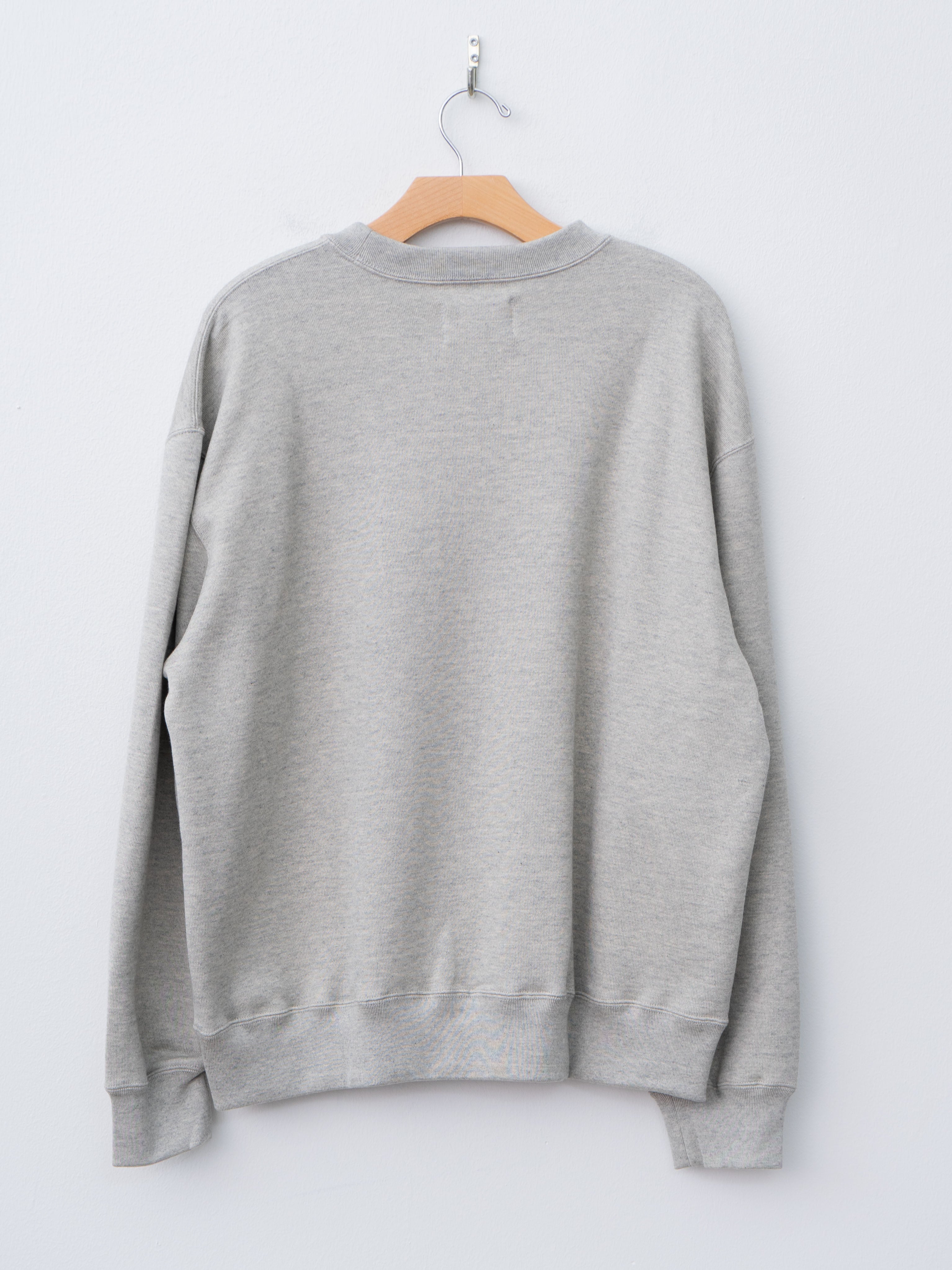 Namu Shop - Yoko Sakamoto Super Highwet Crew Neck Sweatshirt - Heather Gray