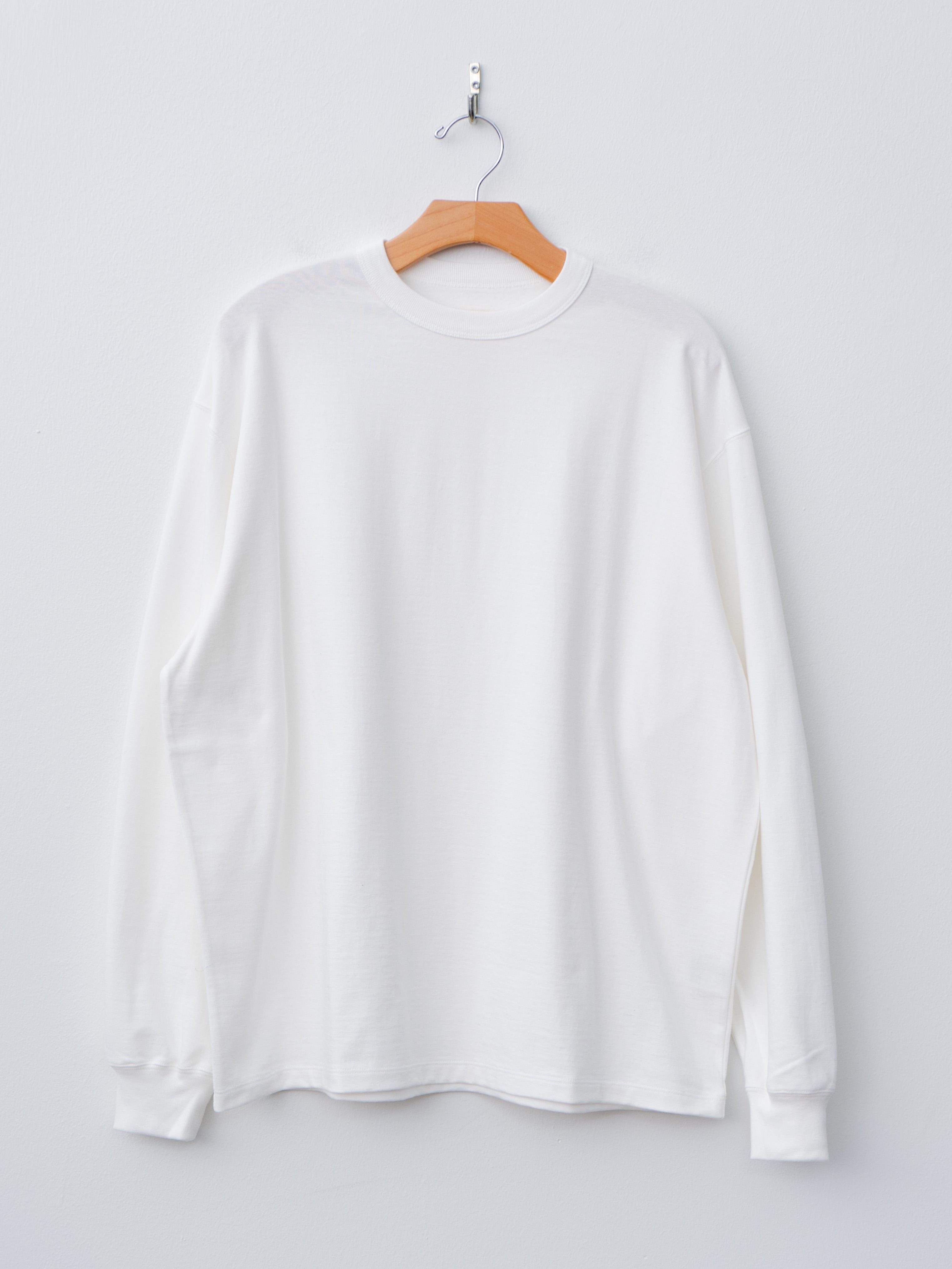 Namu Shop - Yoko Sakamoto Tsuriami L/S Crew Neck - White