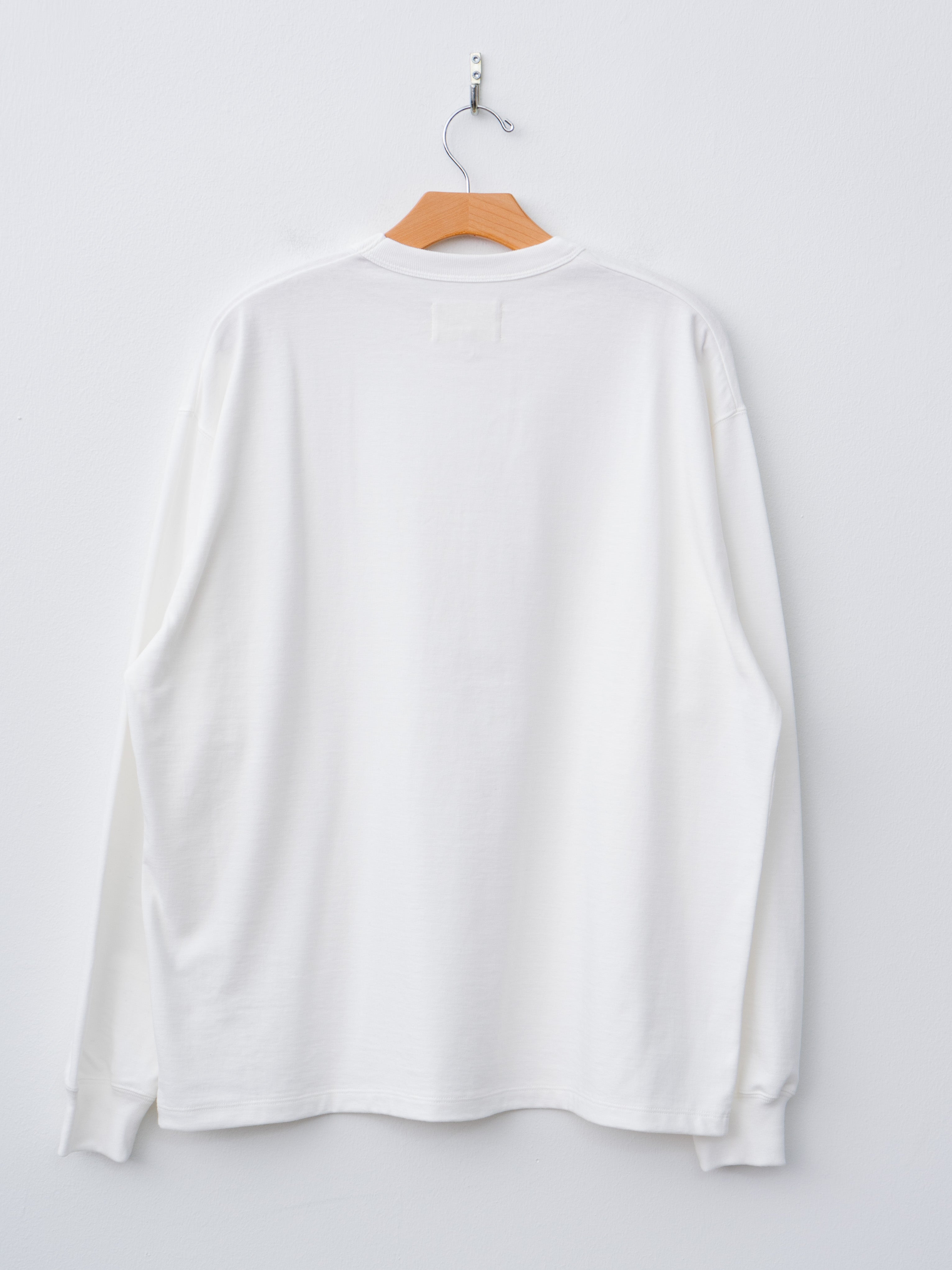 Namu Shop - Yoko Sakamoto Tsuriami L/S Crew Neck - White