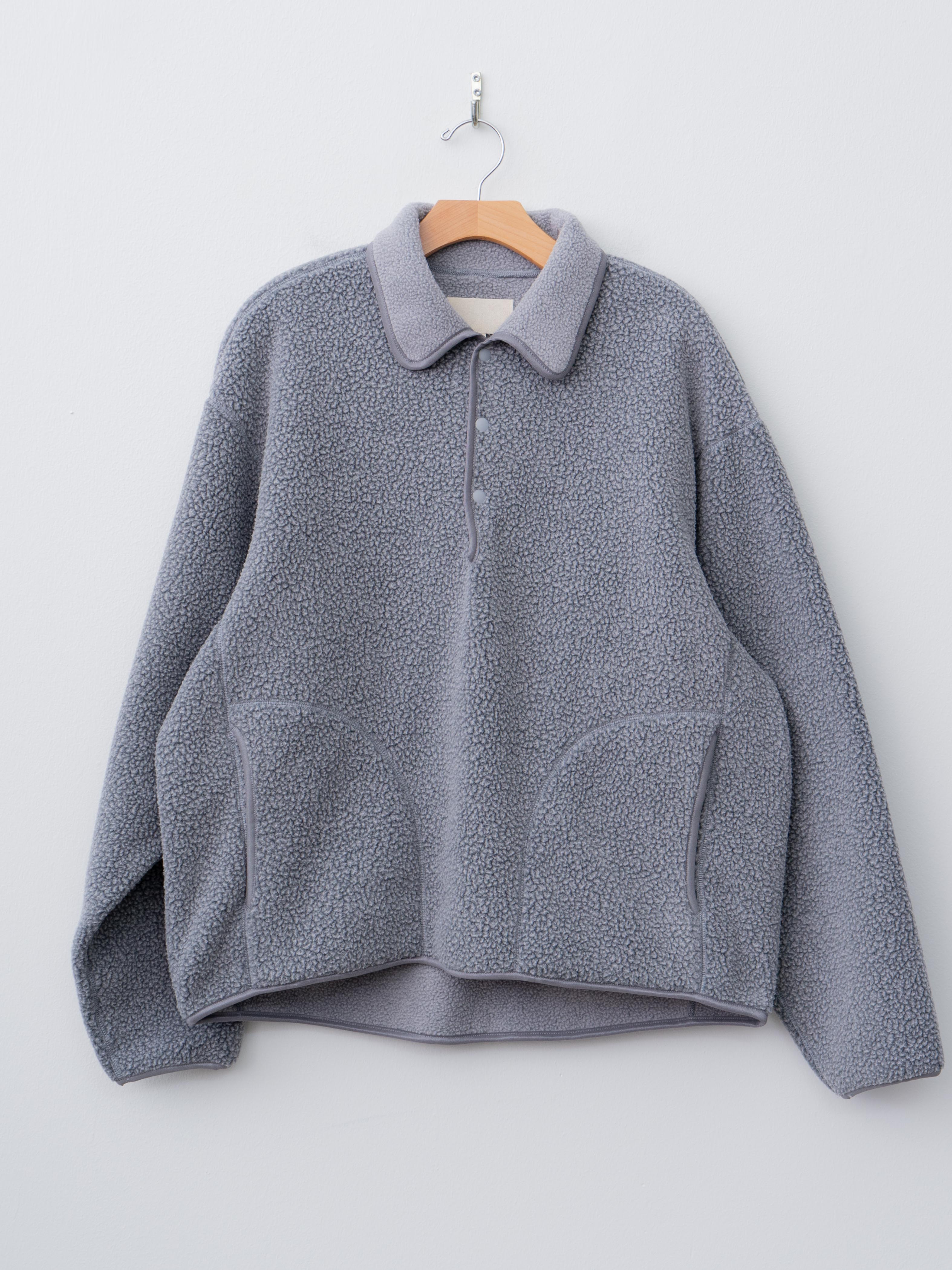 Namu Shop - Yoko Sakamoto Alpine Polo Shirt - Gray