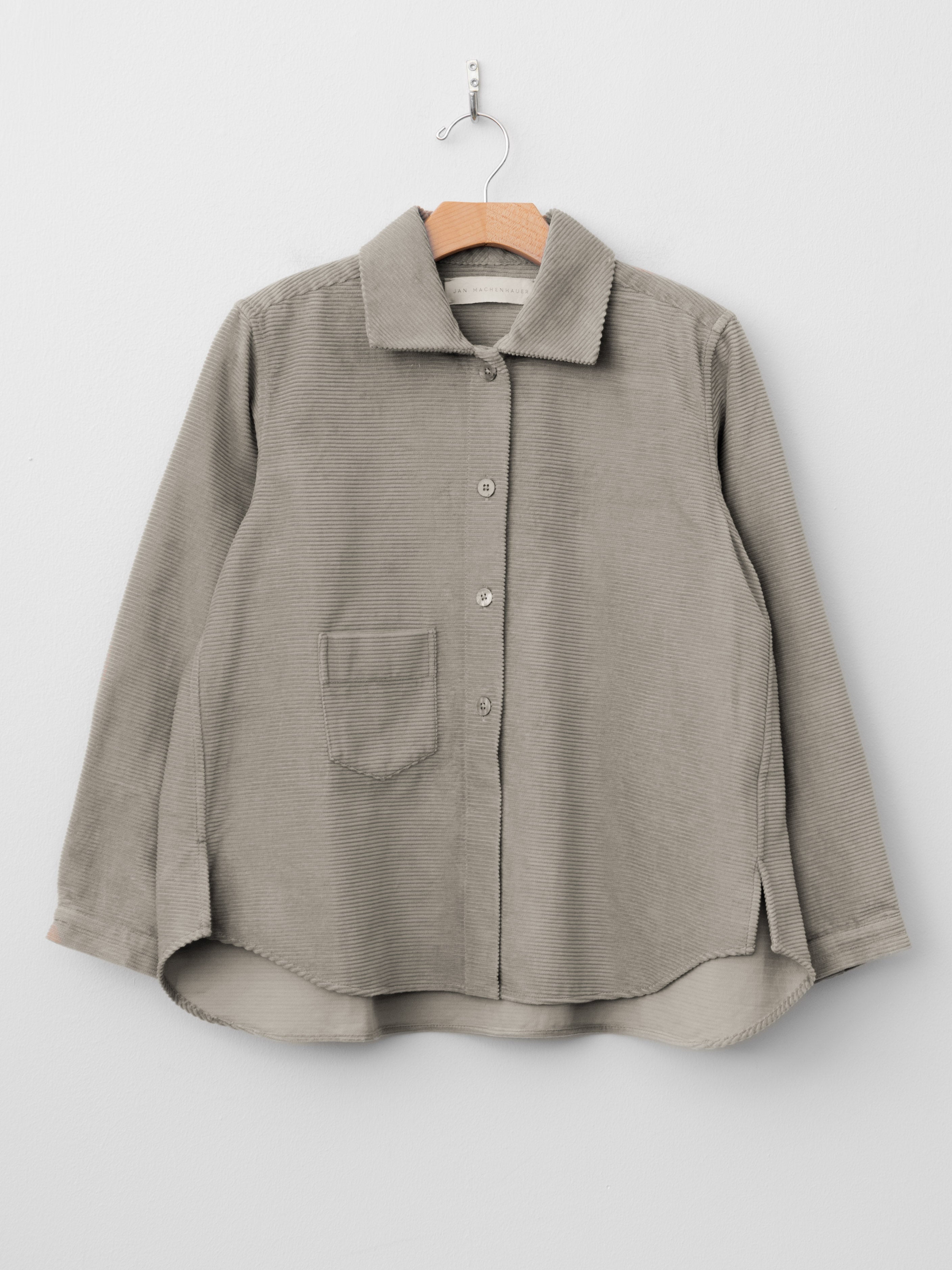 Namu Shop - Jan Machenhauer Kiki Shirt Jacket - Light Gray