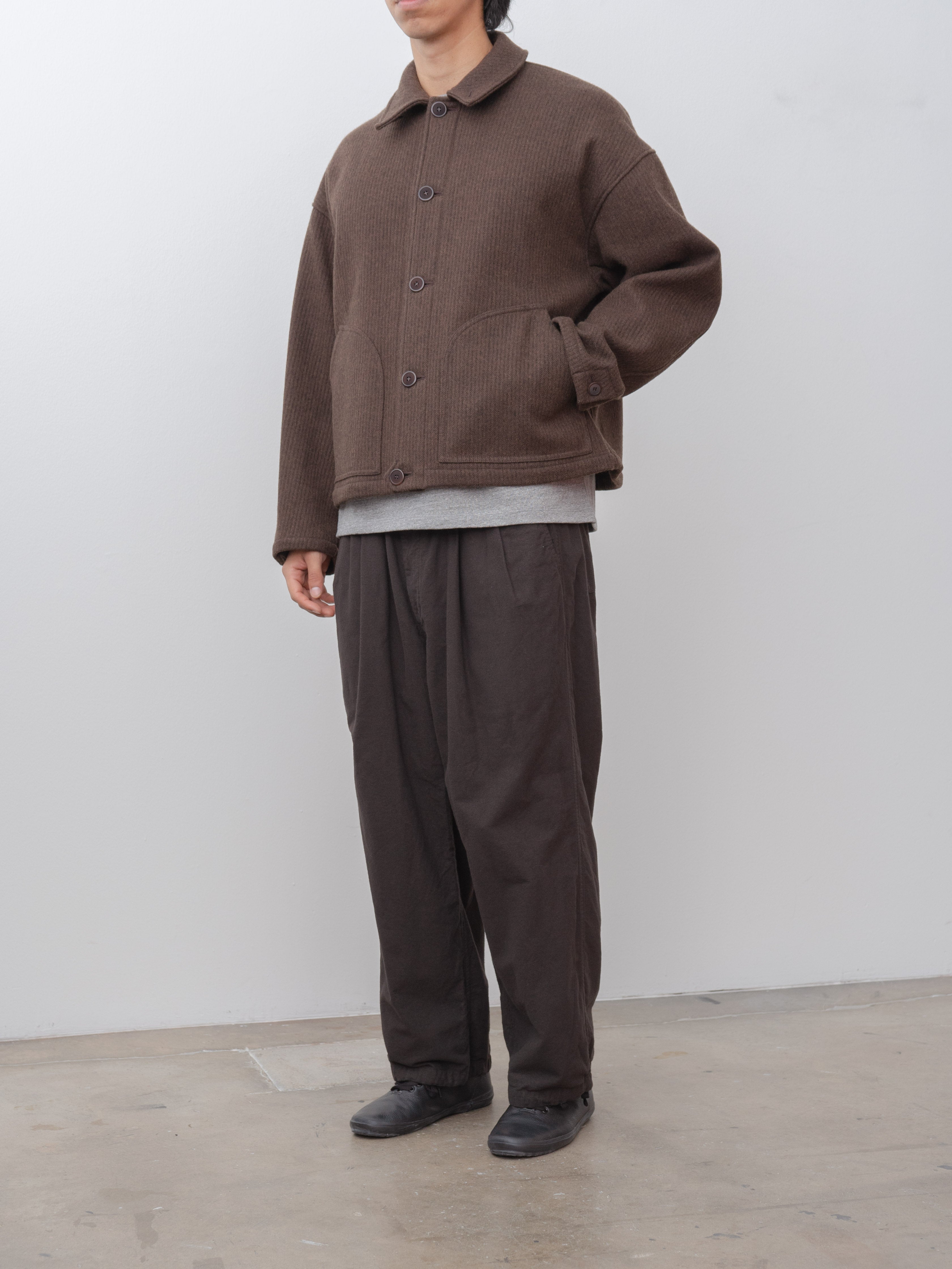 Namu Shop - Yoko Sakamoto Beach Cloth Blouson - Brown