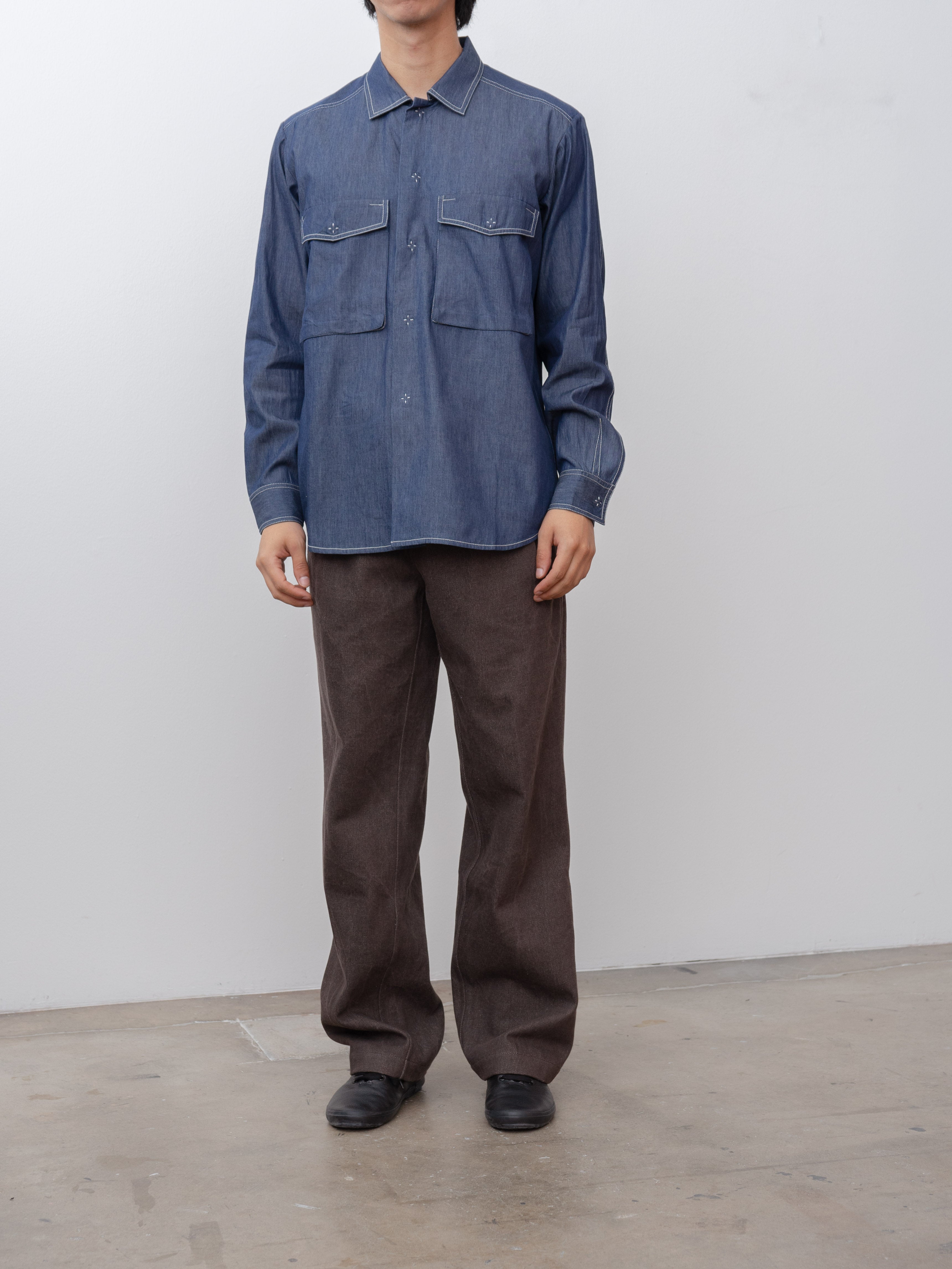 Namu Shop - Jan Machenhauer Ziggy Denim Shirt - Denim no. 2