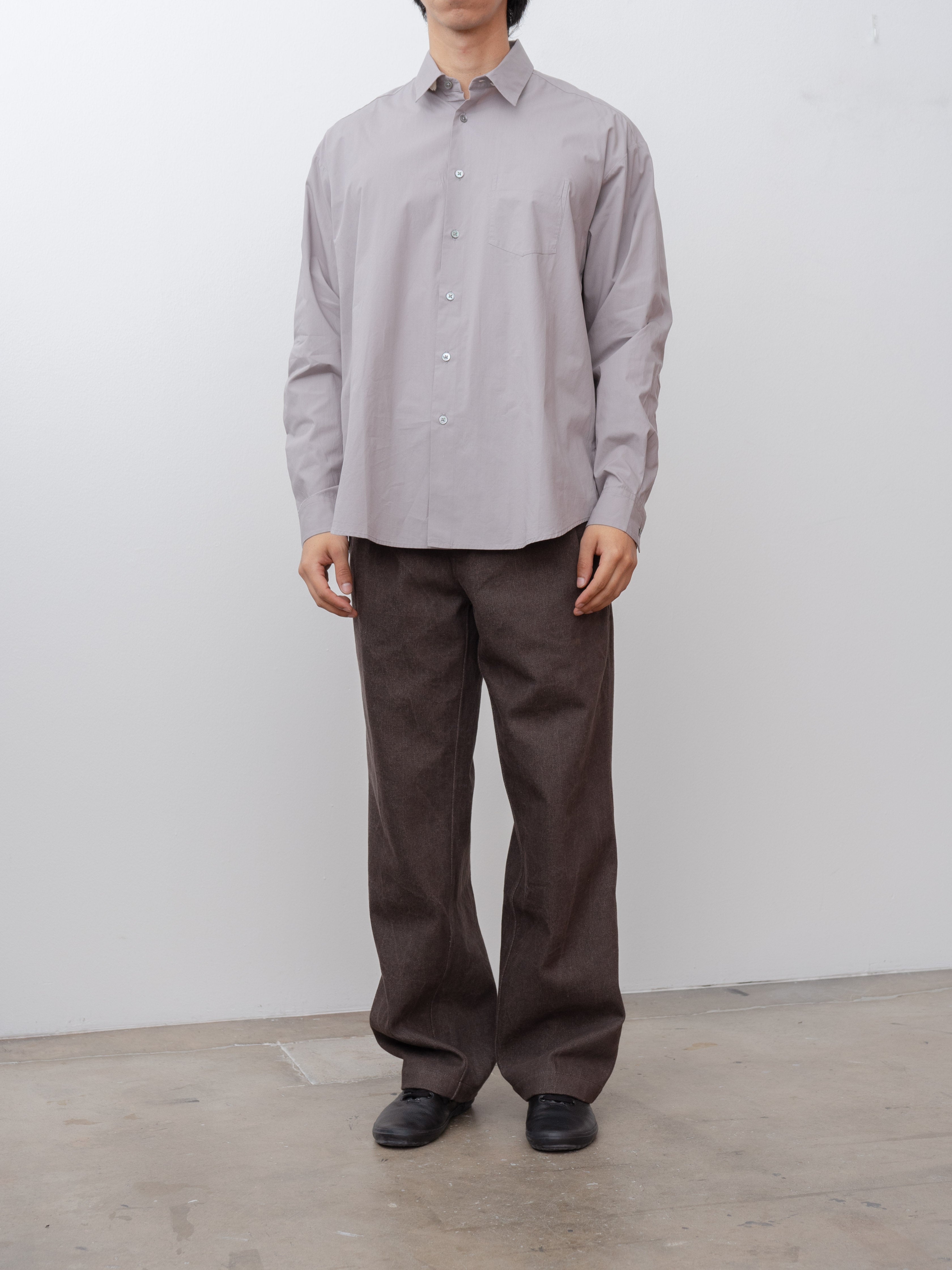 Namu Shop - Jan Machenhauer Christopher Shirt - Ash