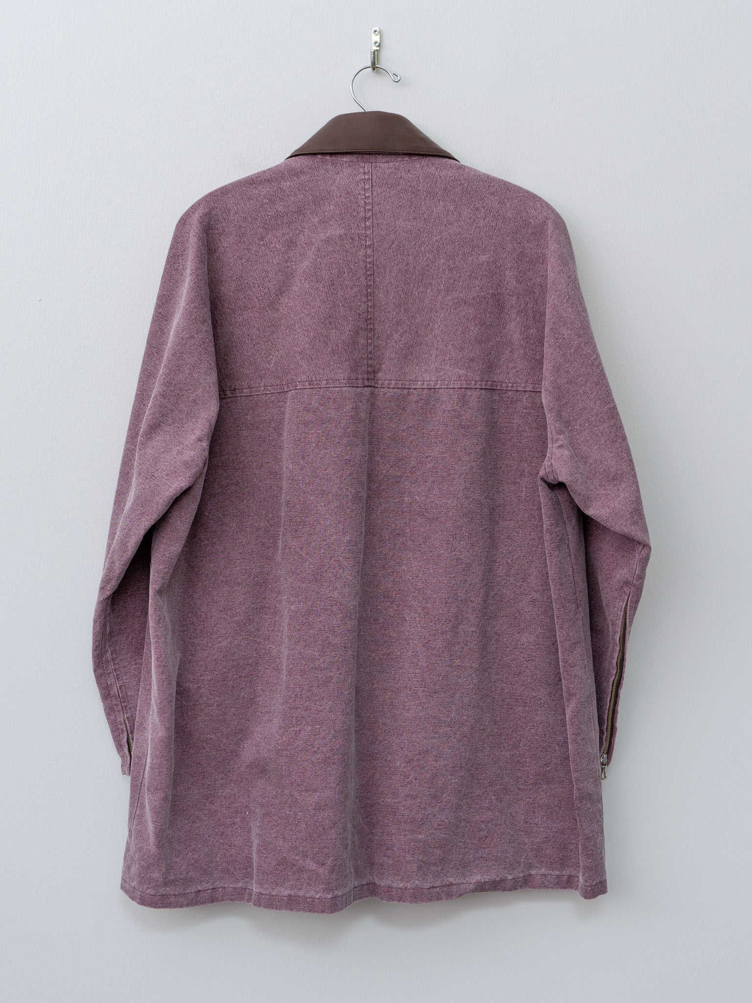 Namu Shop - Auralee Washed Canvas Hunting Blouson - Purple