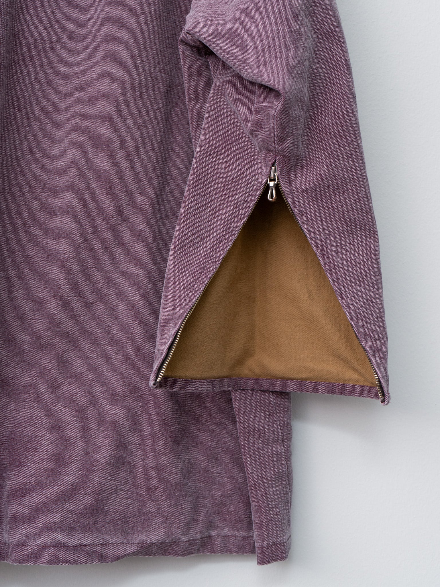 Namu Shop - Auralee Washed Canvas Hunting Blouson - Purple