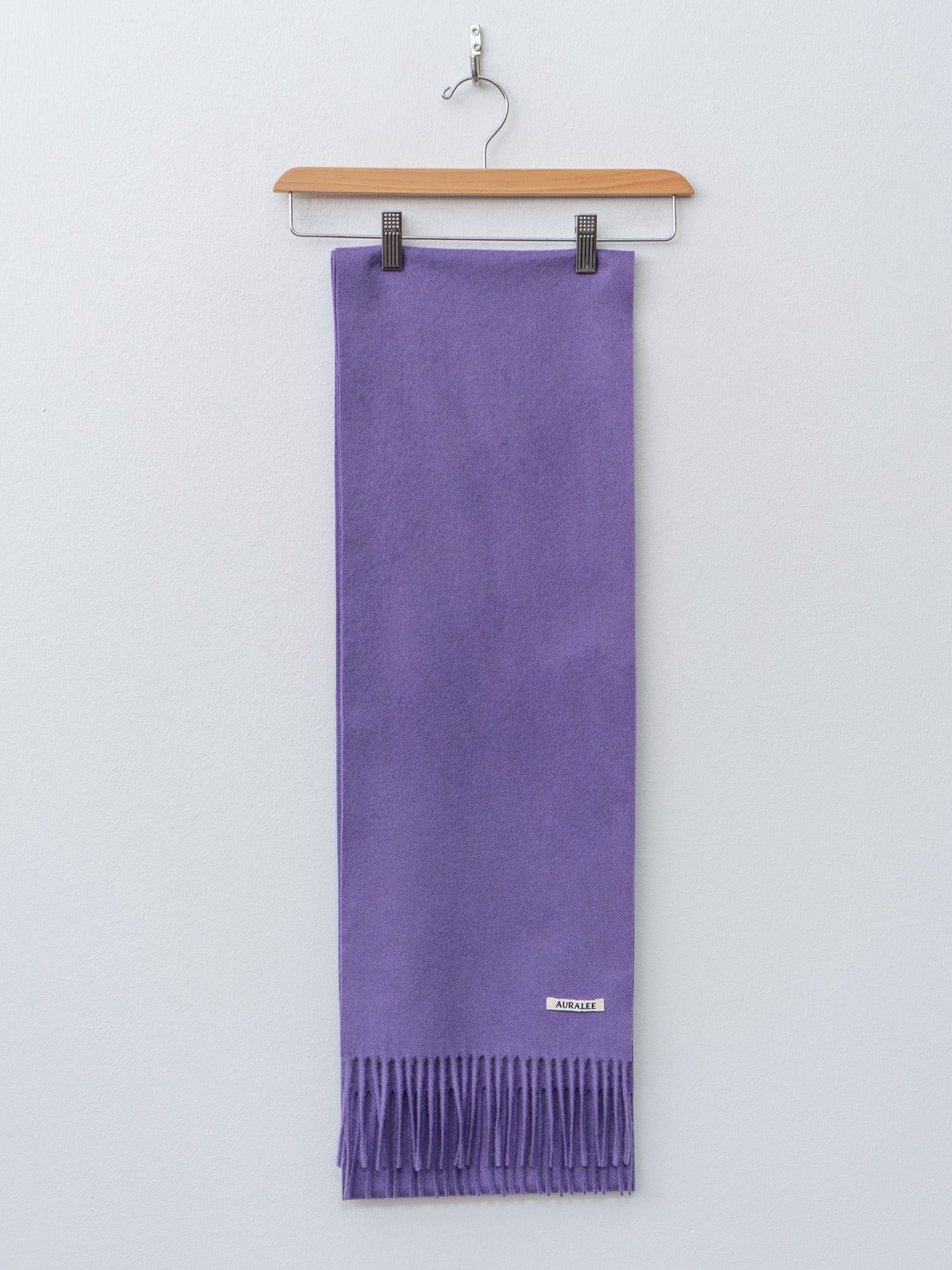 Namu Shop - Auralee Baby Cashmere Long Stole - Purple