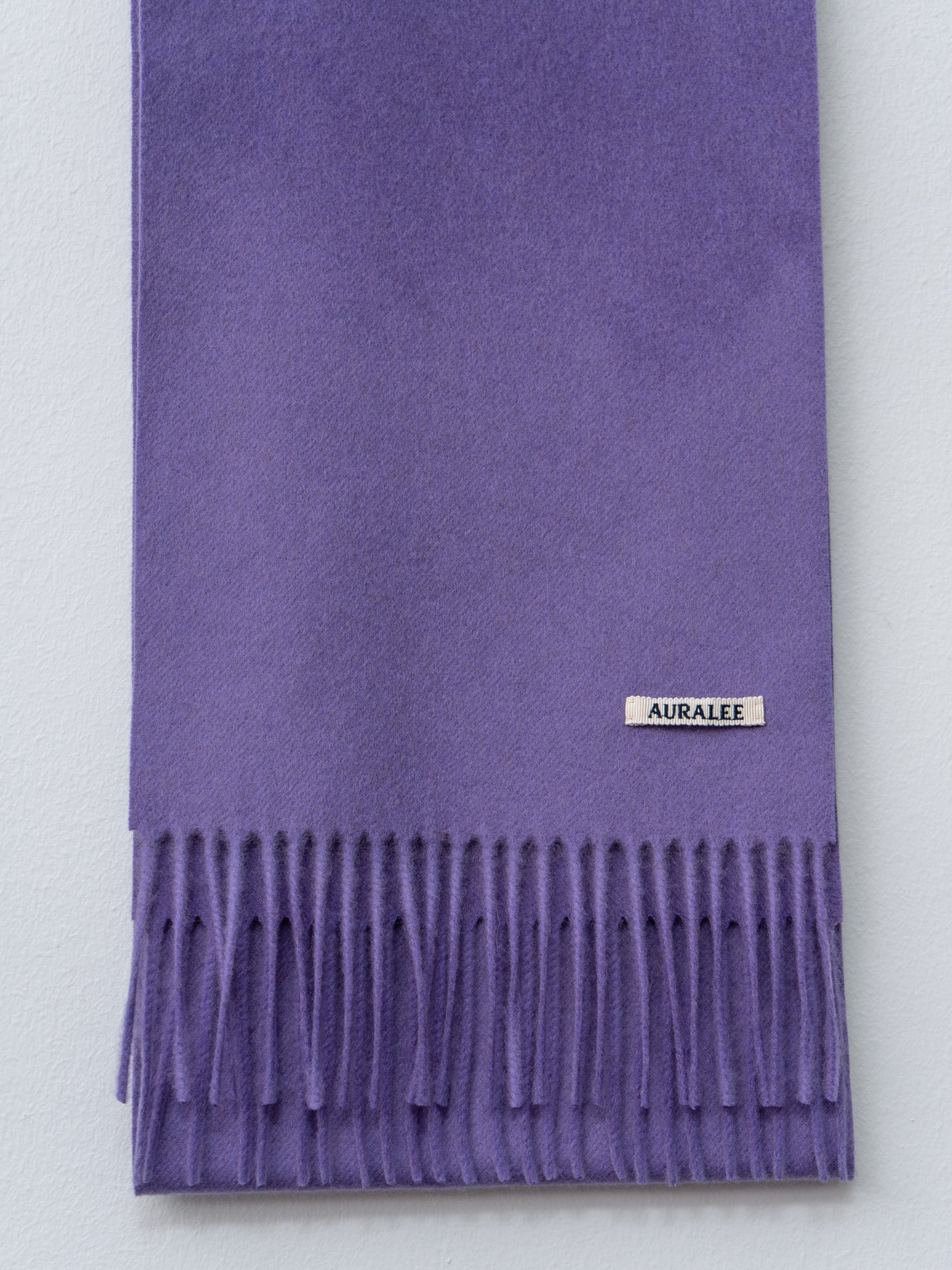 Namu Shop - Auralee Baby Cashmere Long Stole - Purple