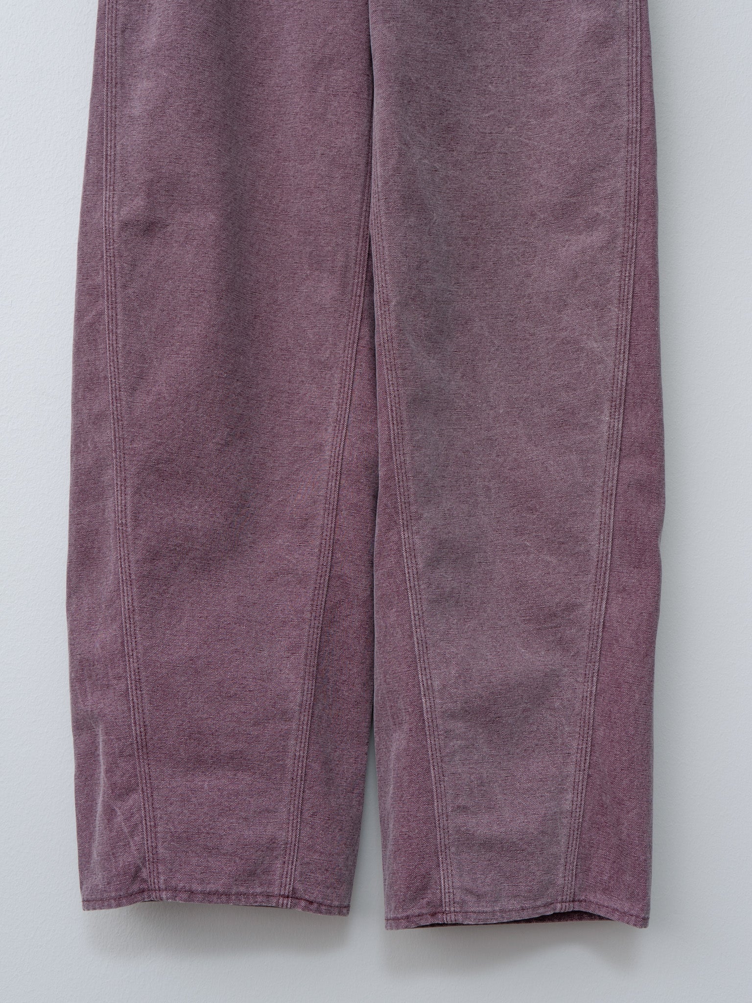 Namu Shop - Auralee Washed Organic Canvas Pants - Purple