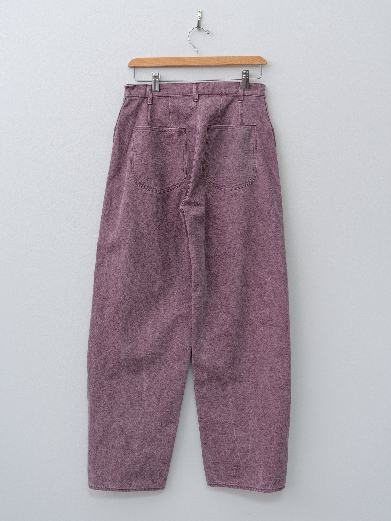 Namu Shop - Auralee Washed Organic Canvas Pants - Purple