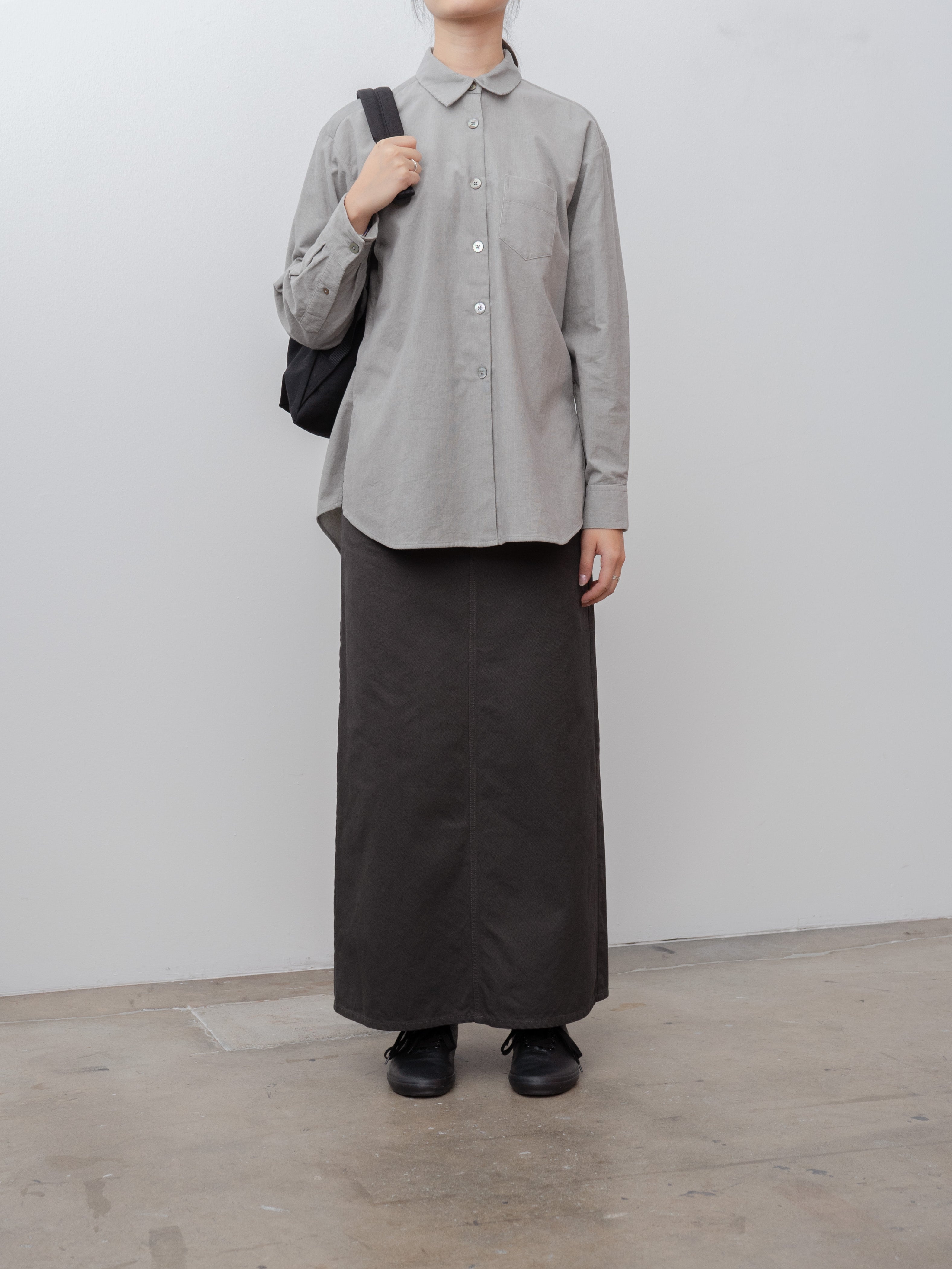 Namu Shop - Jan Machenhauer Galla Shirt - Light Gray