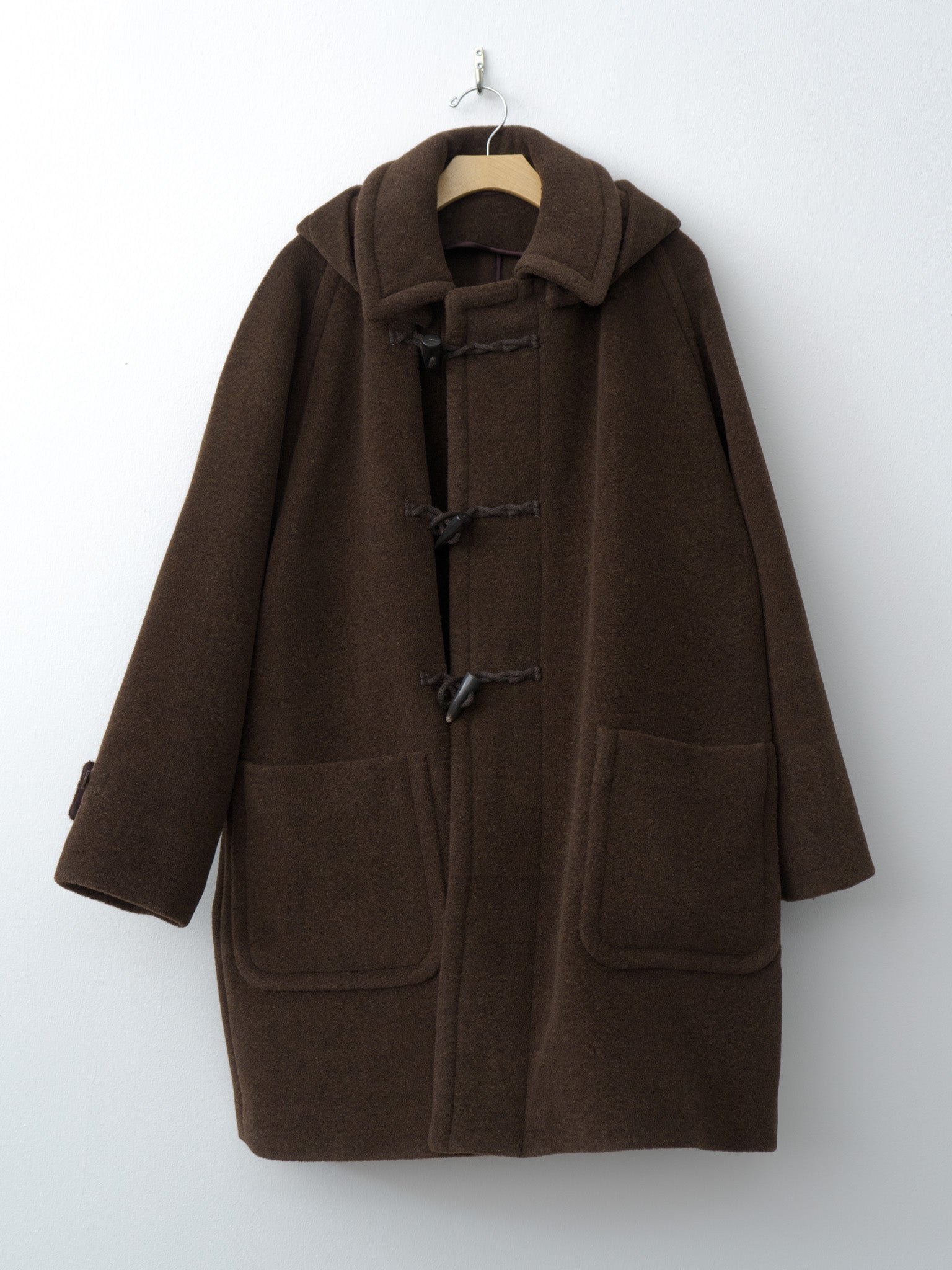 Namu Shop - Kaptain Sunshine Duffel Coat - Top Mix Brown