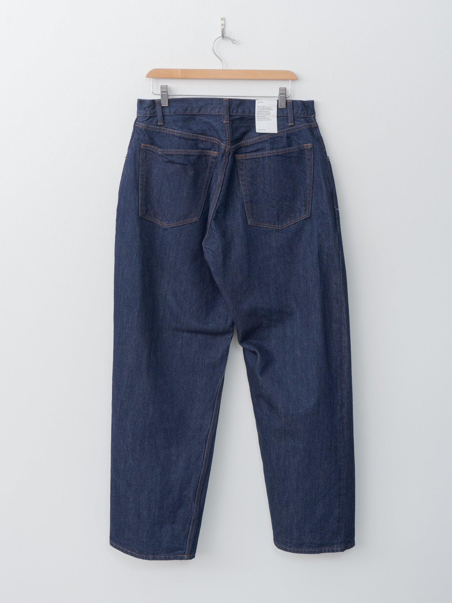 Baggy 5 Pocket Pants - Navy/One Wash