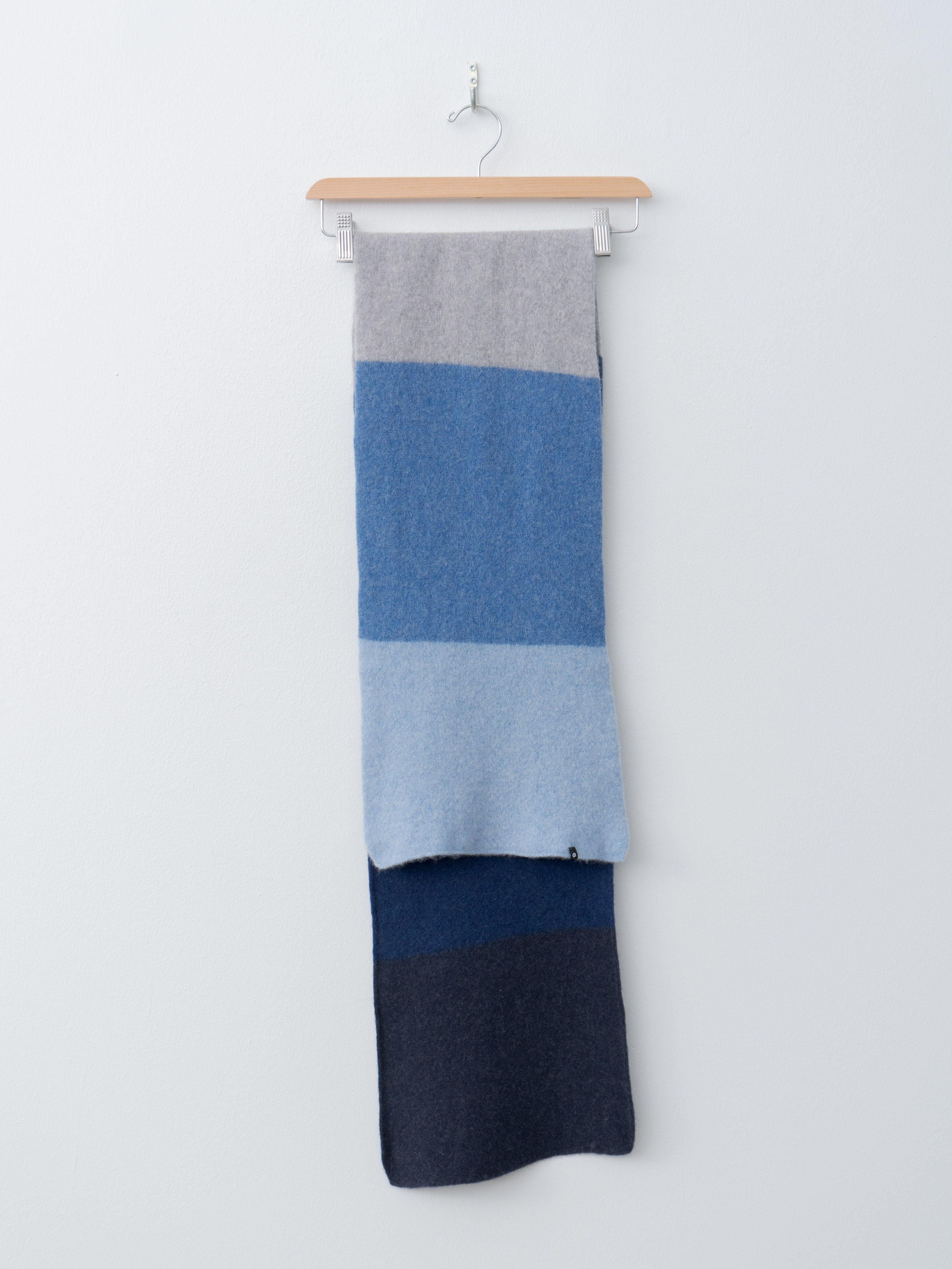 Block Scarf - Blues