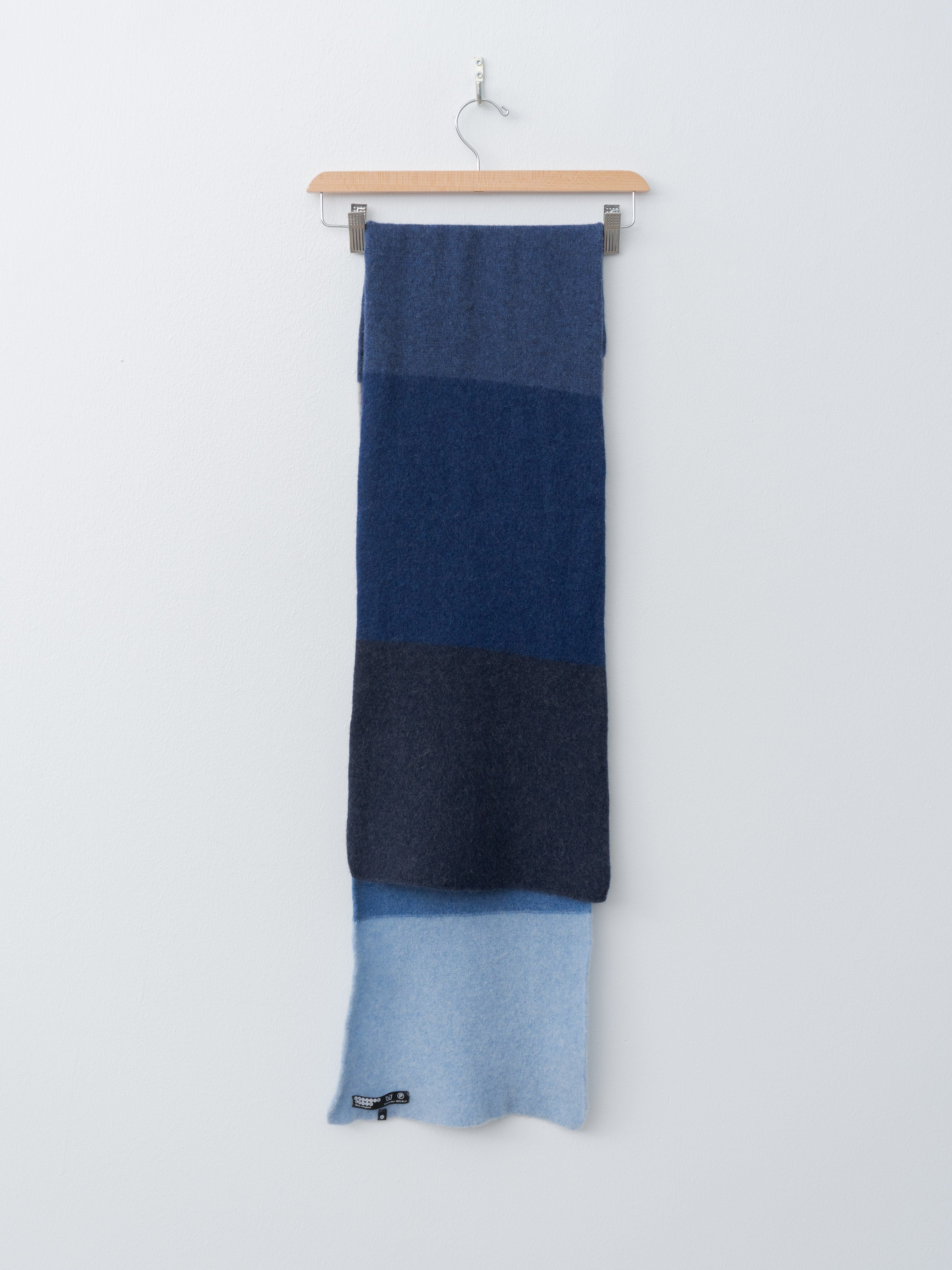 Block Scarf - Blues