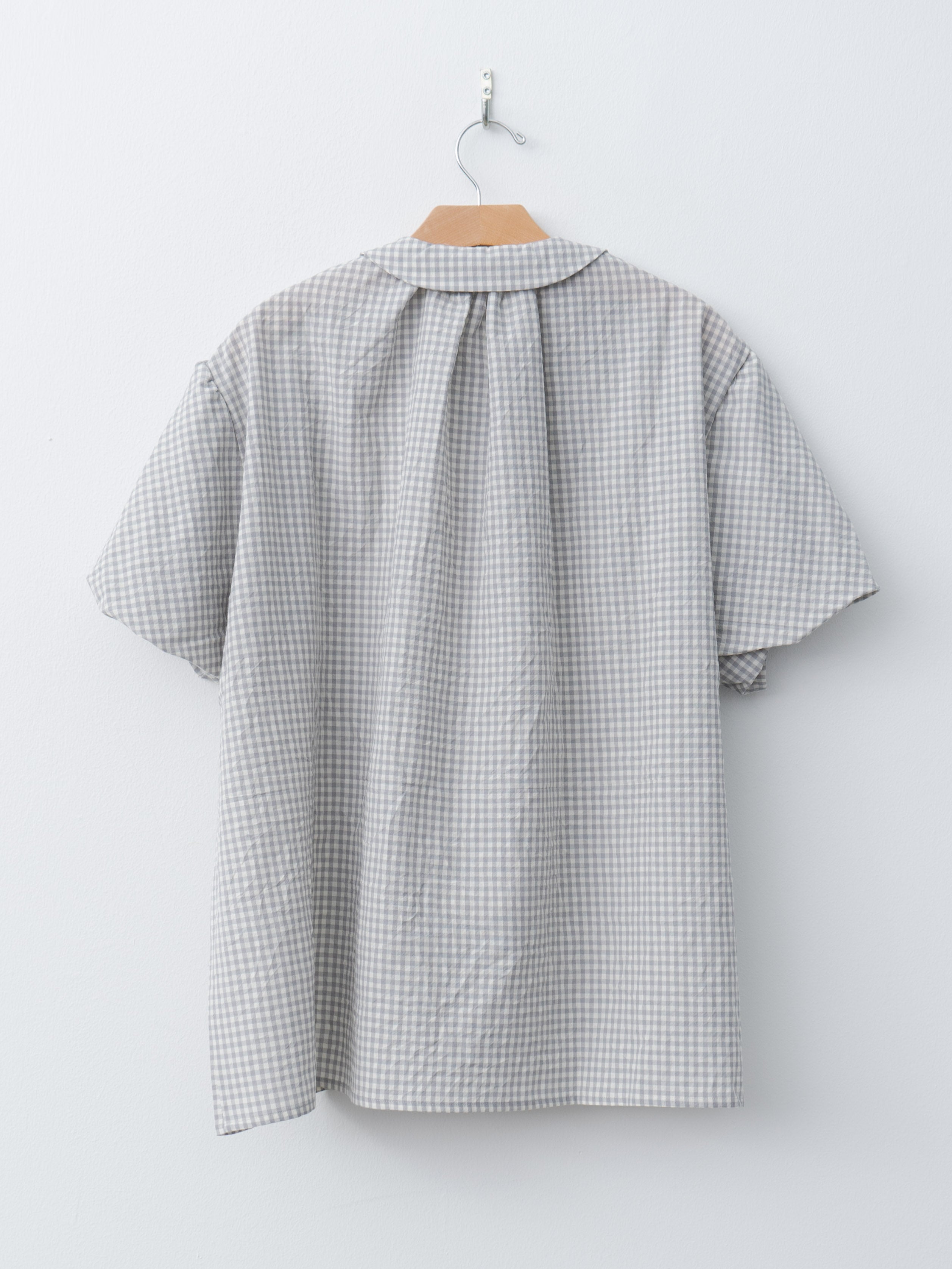 Auntie Shirt - Grey Check