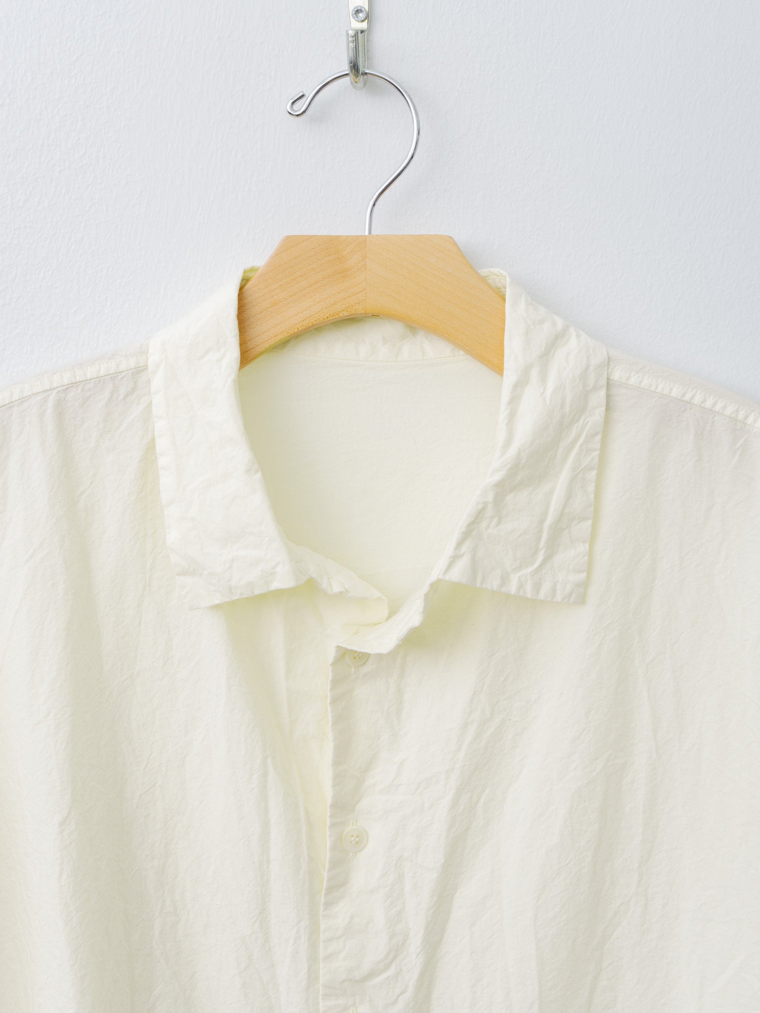 Waga Short Sleeve Shirt L COT - Natural