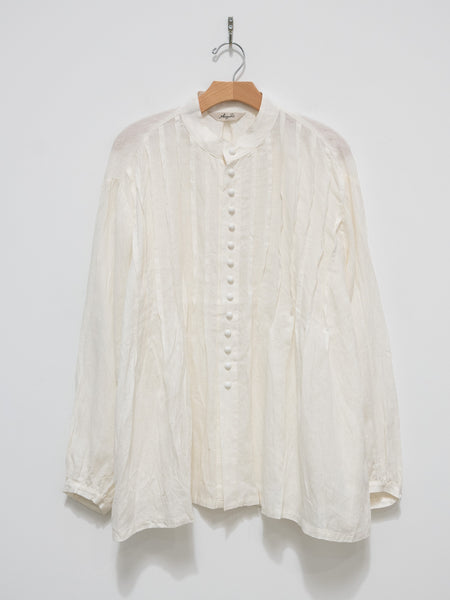 Namu Shop - Ichi Antiquites French Linen Shirt - White