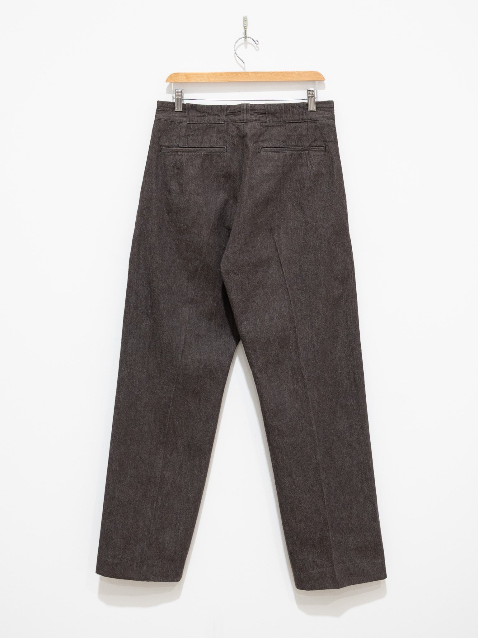 Namu Shop - Kaptain Sunshine Denim Trouser - Brown Vintage Wash