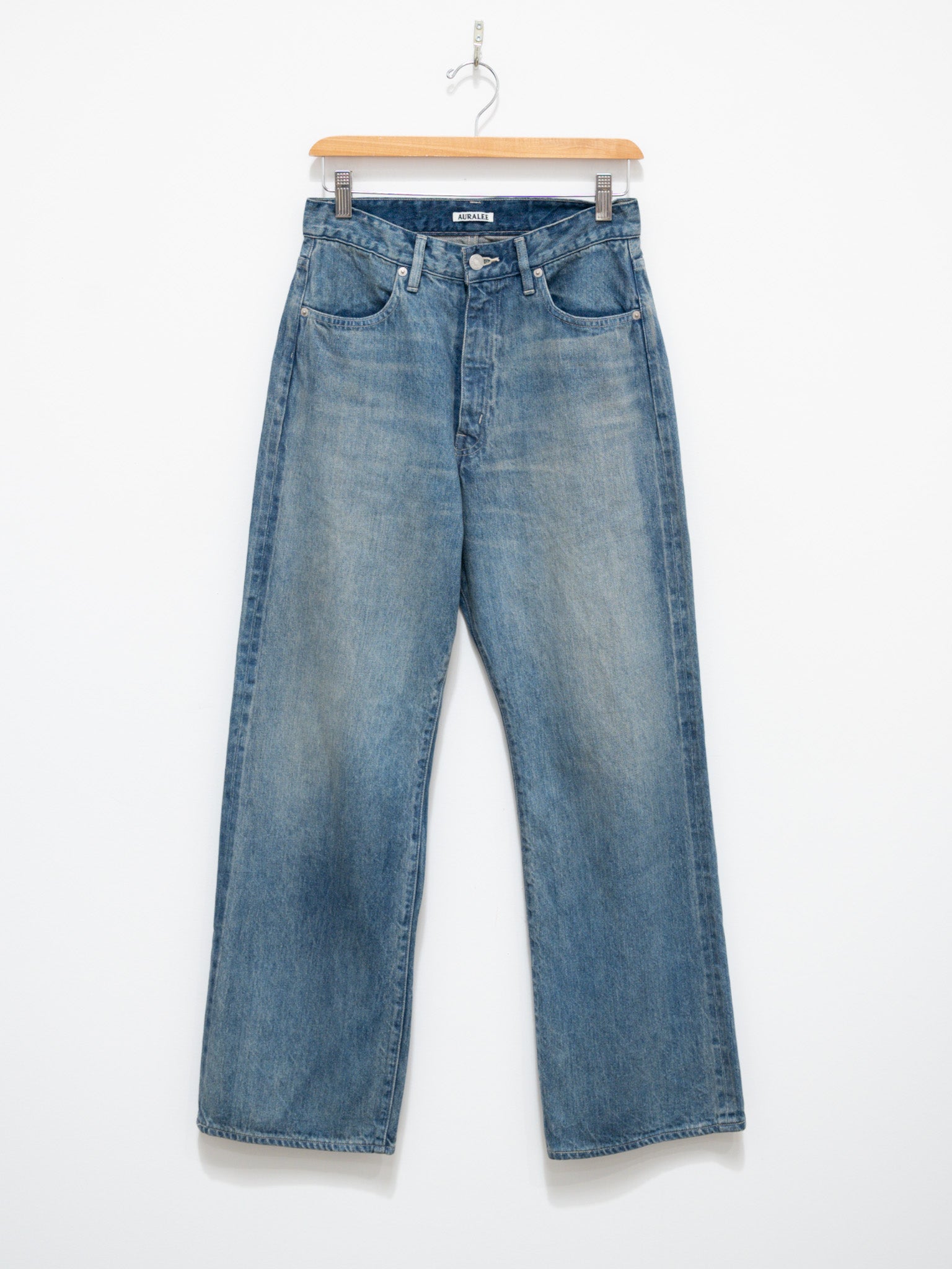 Buy Y&F Kids Ice Blue Washed Seam Detail Denim Jeans from Westside