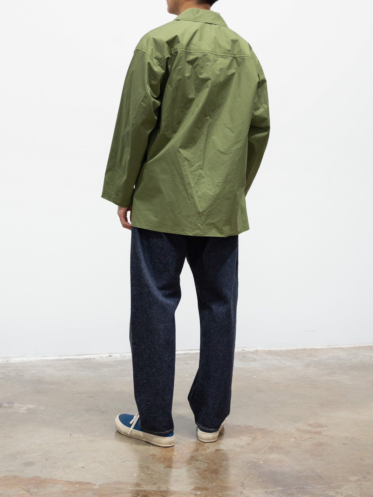 Namu Shop - Document Paper Shirting Jacket - Khaki