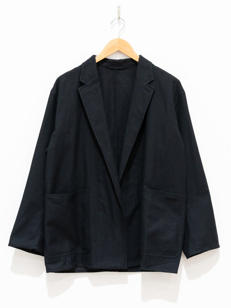 Namu Shop - Yleve Linen Cotton Mesh Jacket - Black