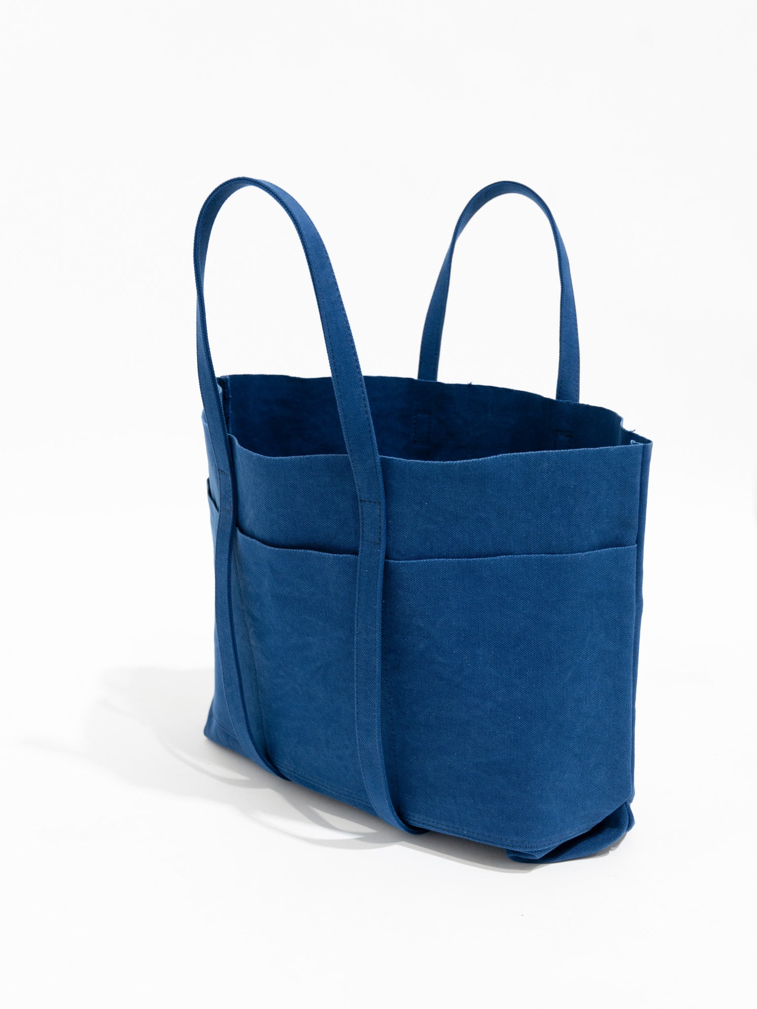 Cobalt Blue Canvas Tote Bag