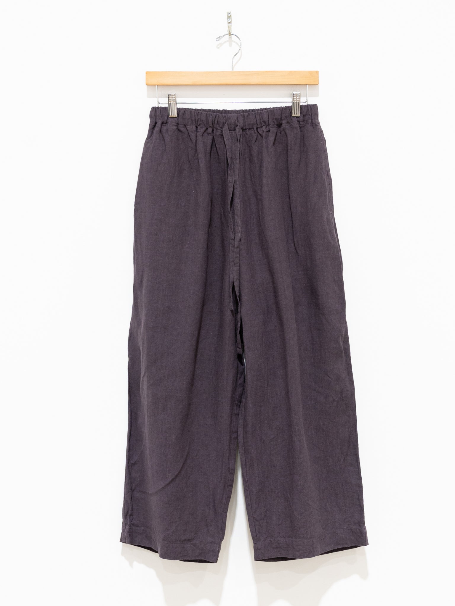 Namu Shop - Ichi Antiquites Linen Pants - Purple
