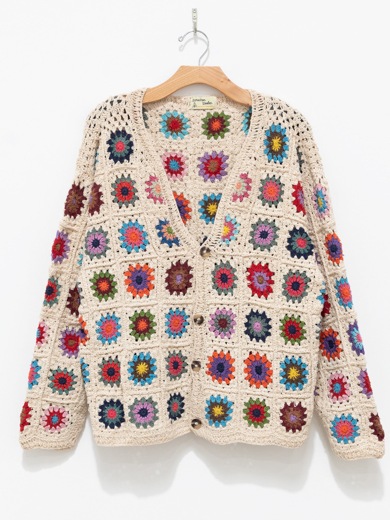 macmahon knitting mills flower cardigan | causus.be