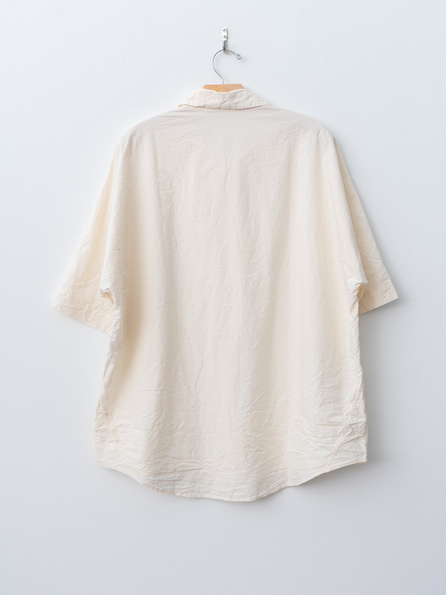 Waga Short Sleeve Shirt L COT - Natural