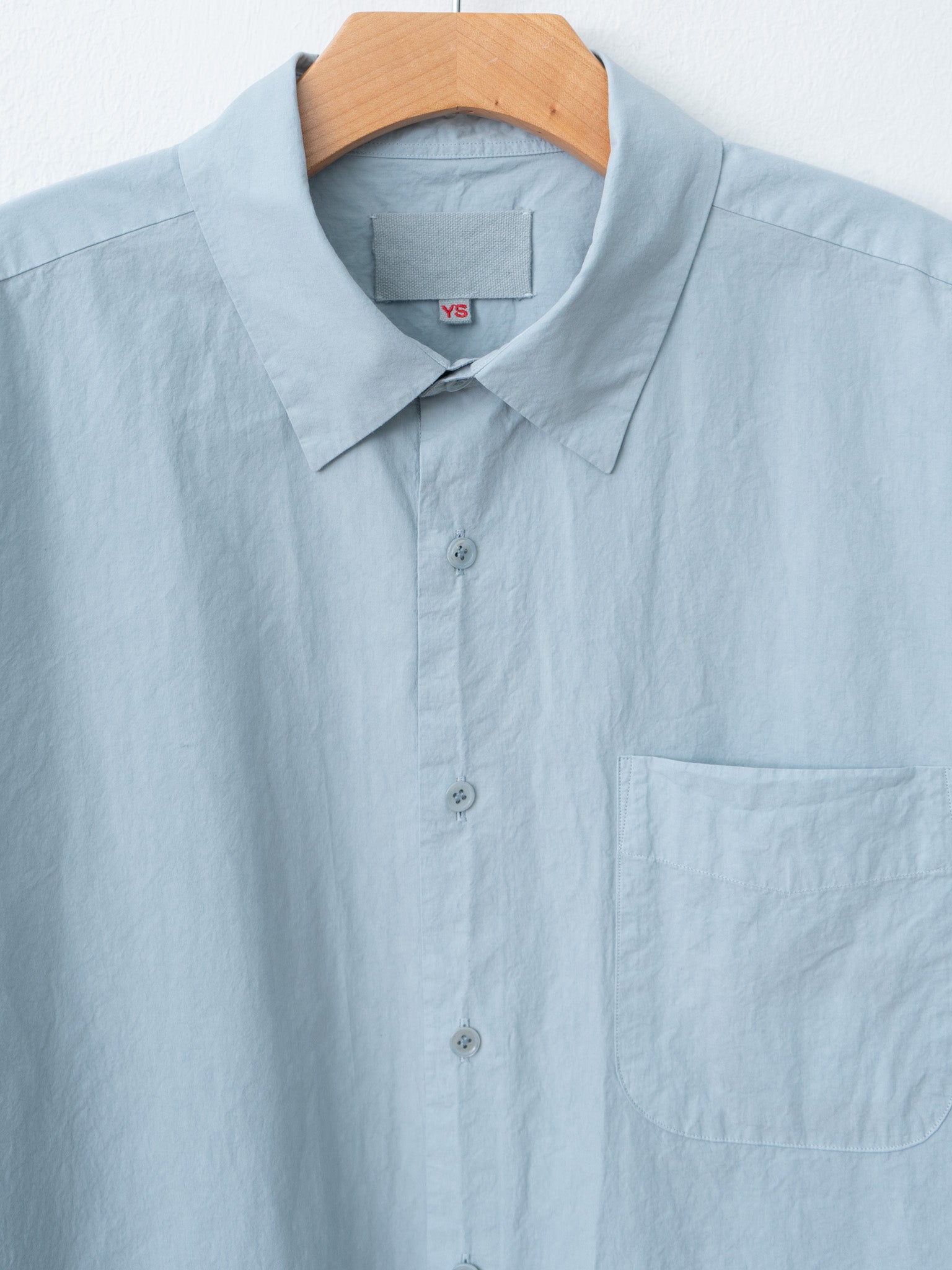 Regular Collar Shirt - Sky Blue