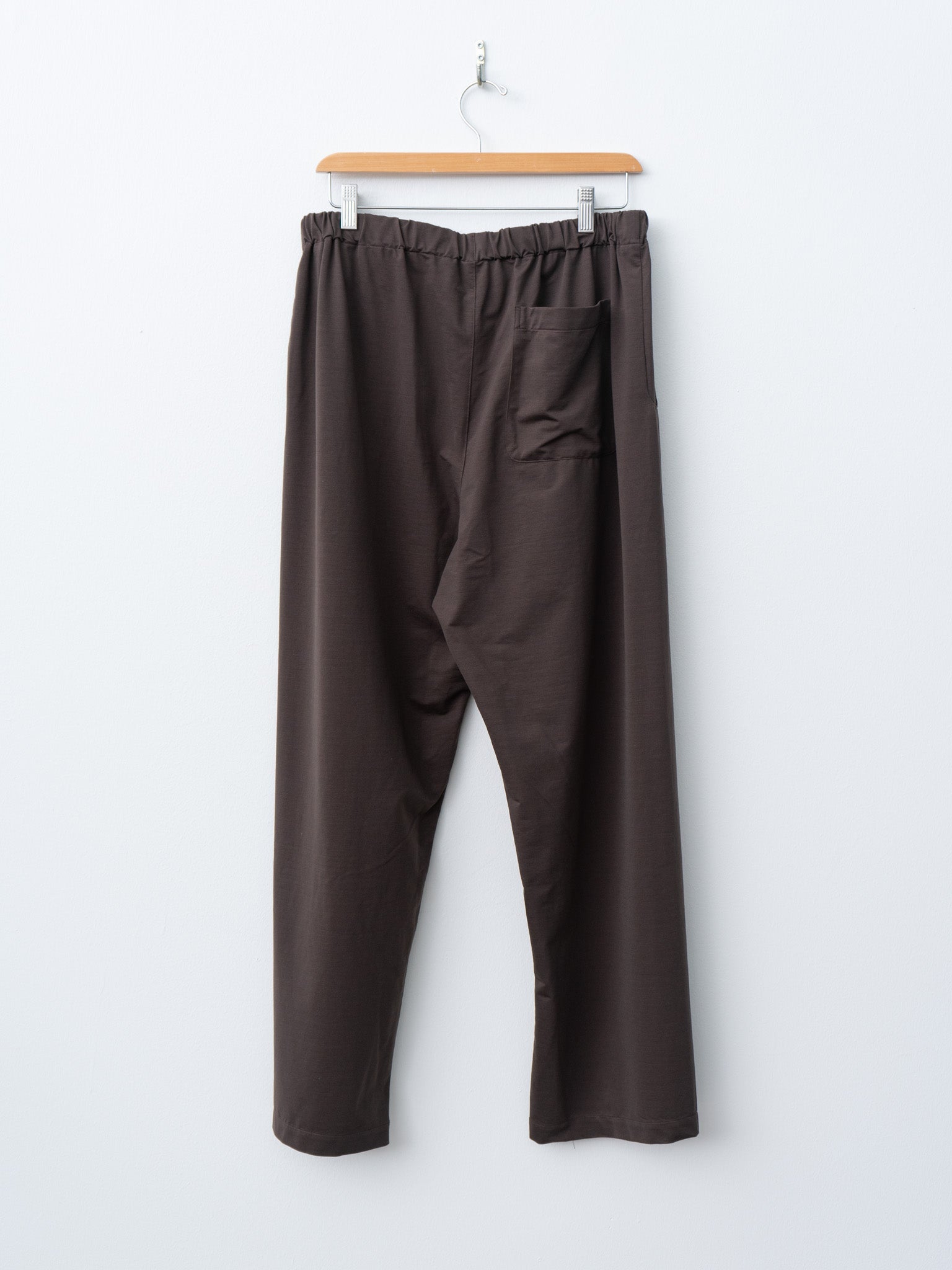 Side Seamless Easy Pants - Brown