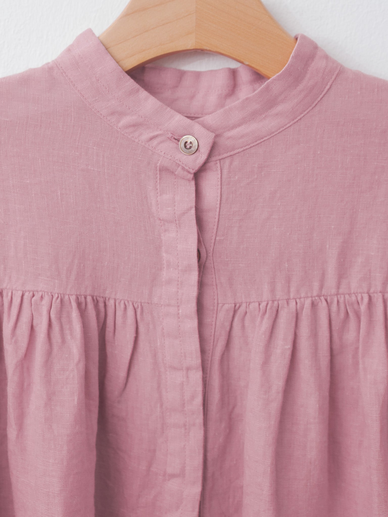 Linen Shirt - Pink