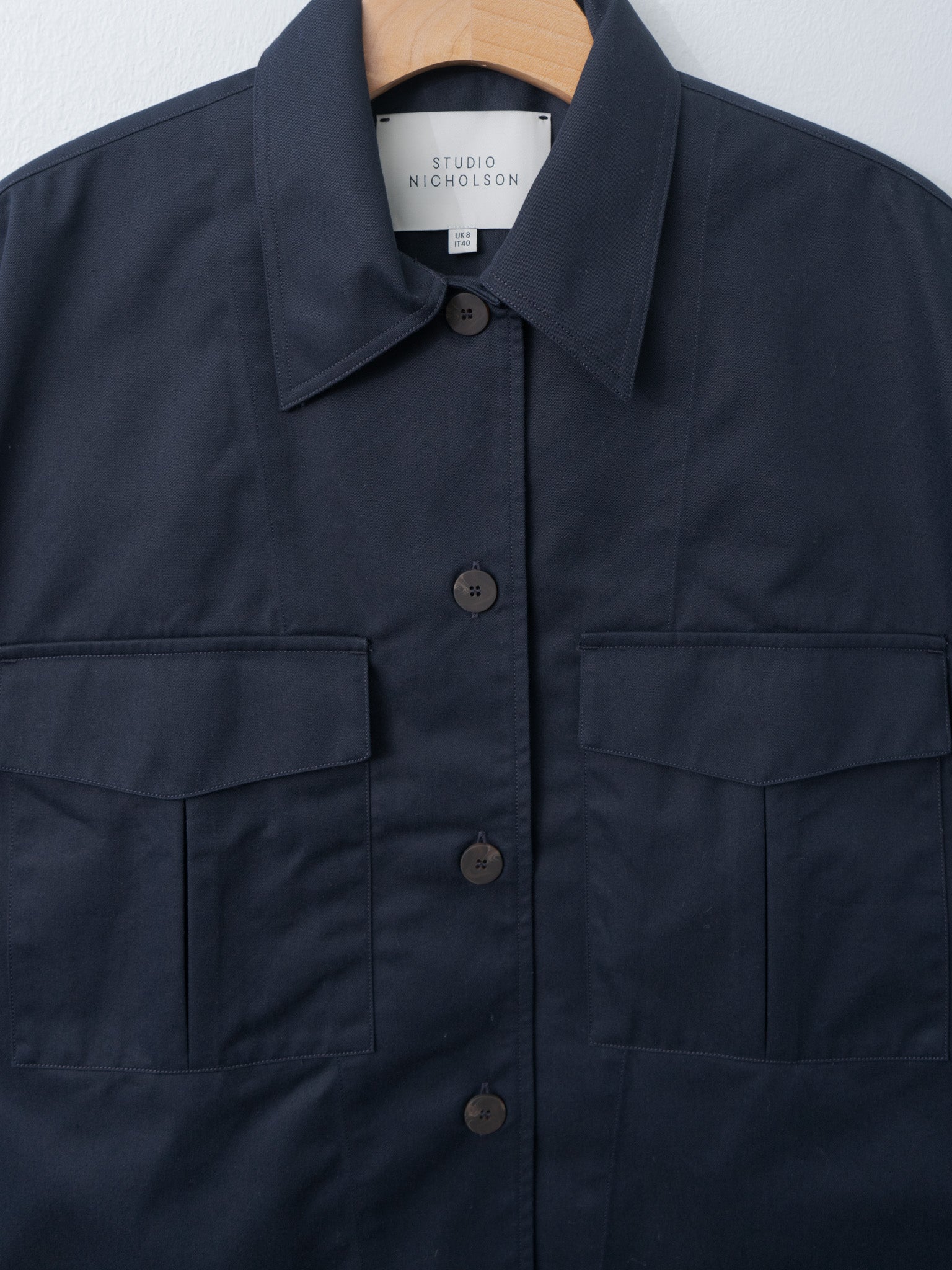 KUKES Shirt Jacket - Darkest Navy