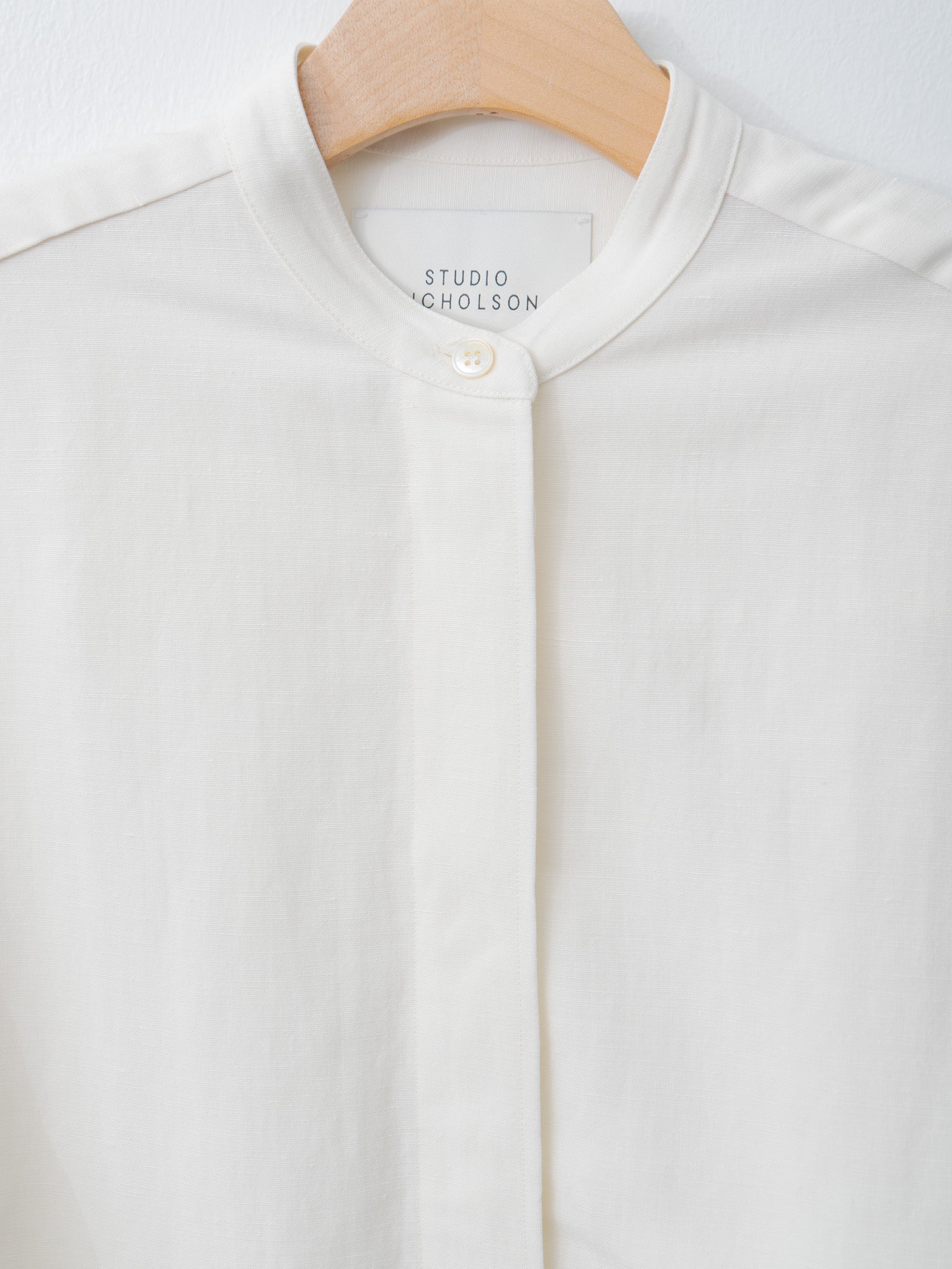 BEAM Curved Shirt - Parchment