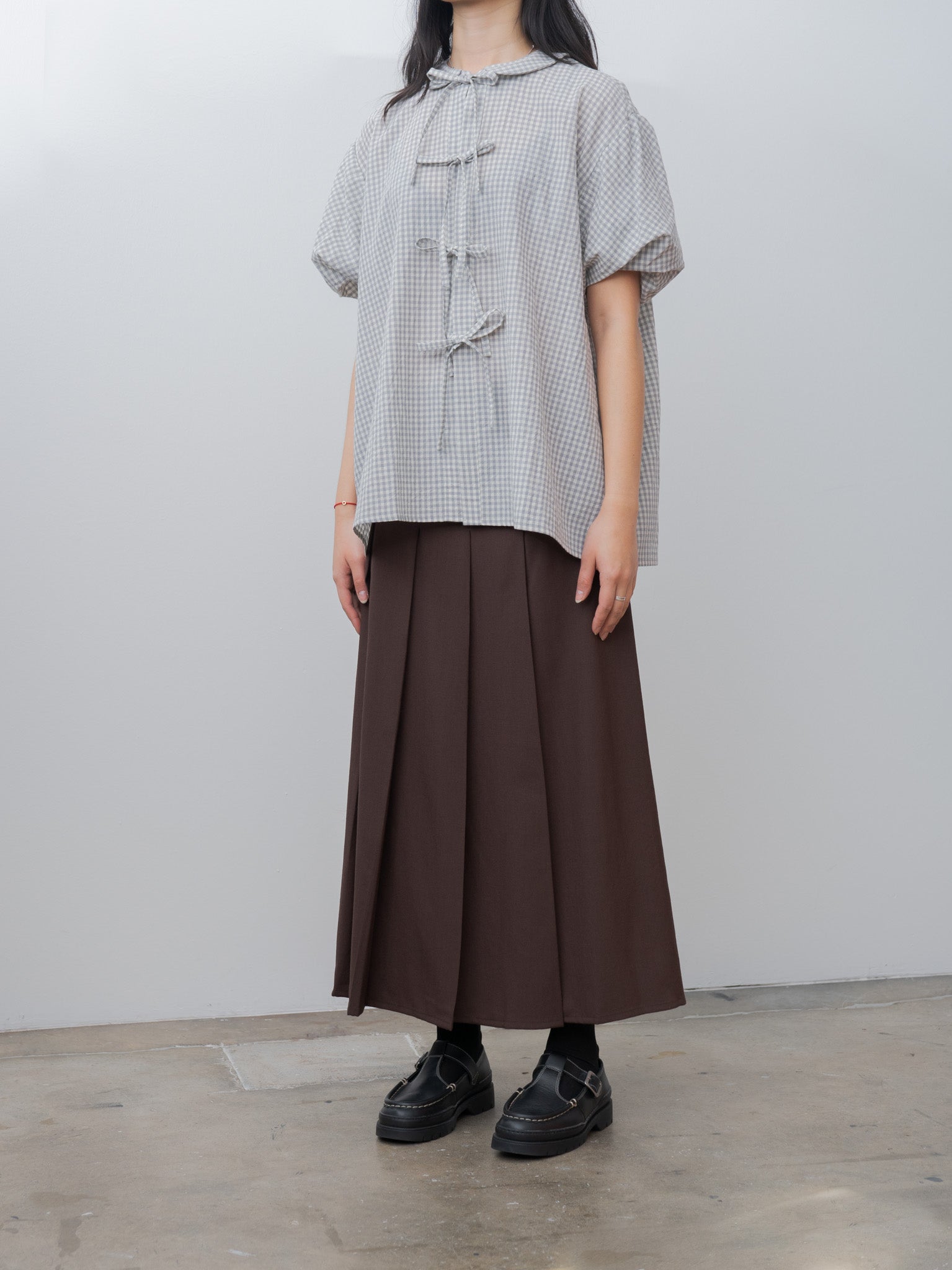 FUSE Pleated Skirt - Conker