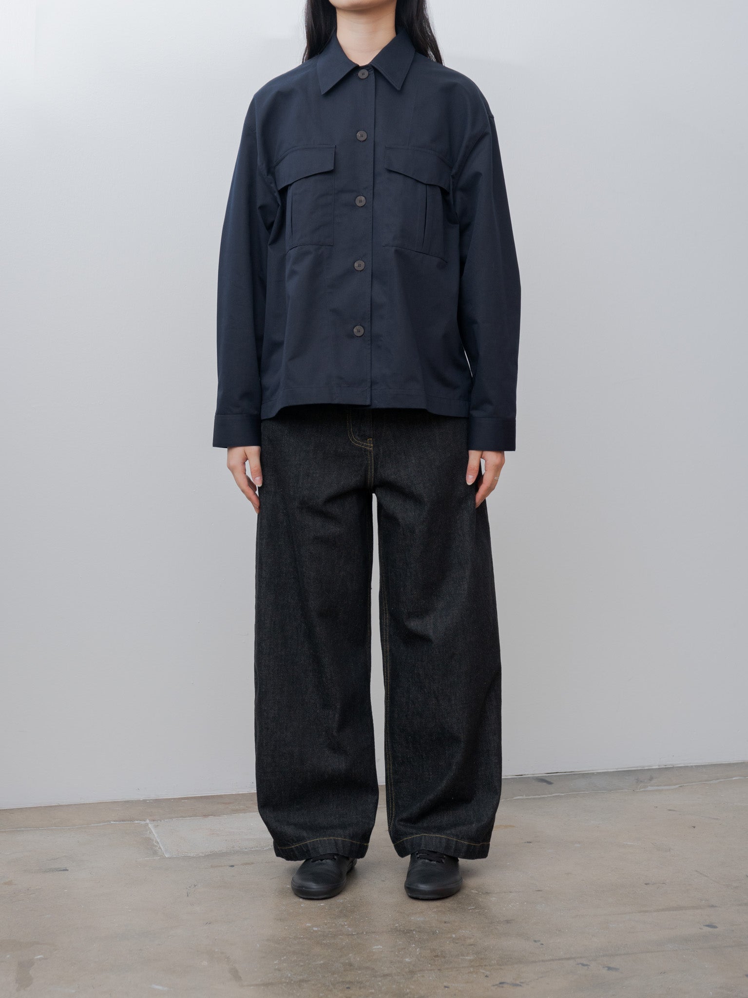 KUKES Shirt Jacket - Darkest Navy