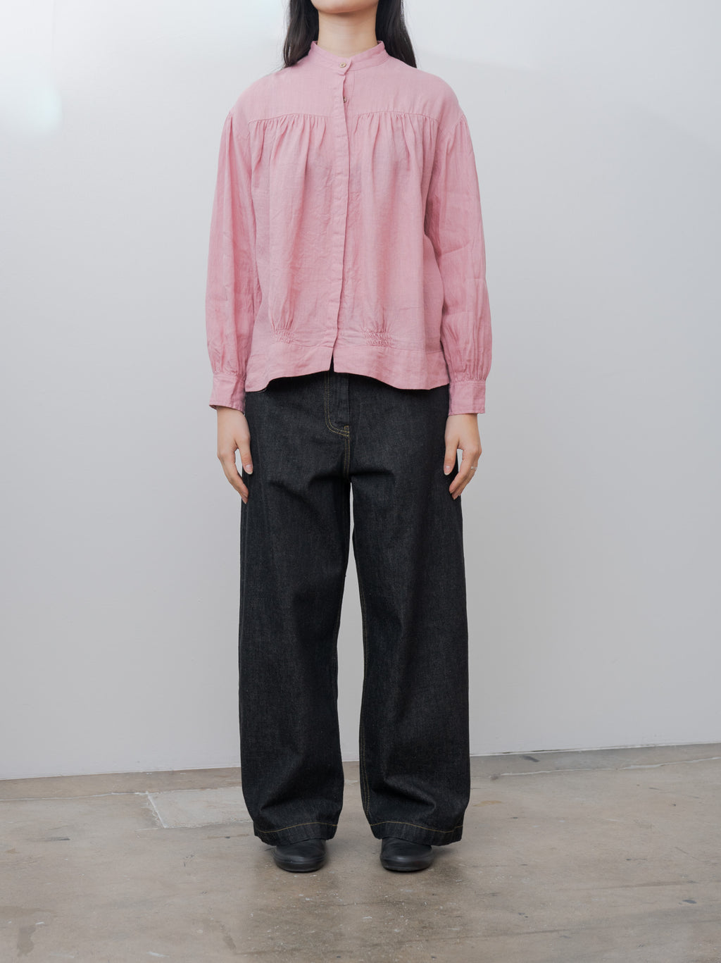 Linen Shirt - Pink