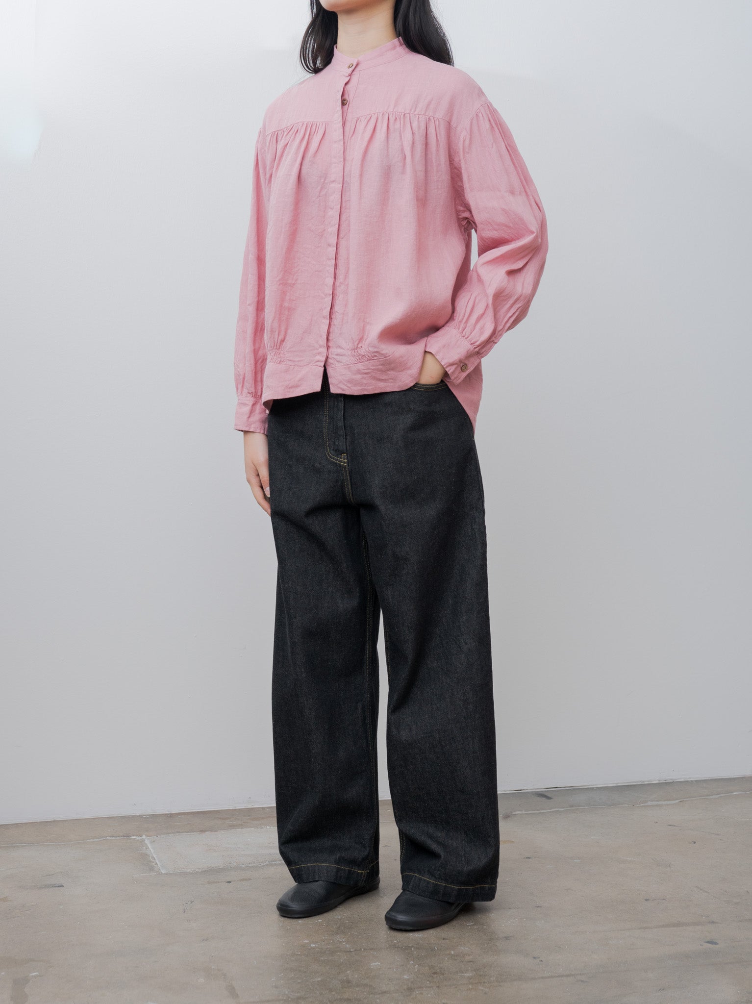 Linen Shirt - Pink