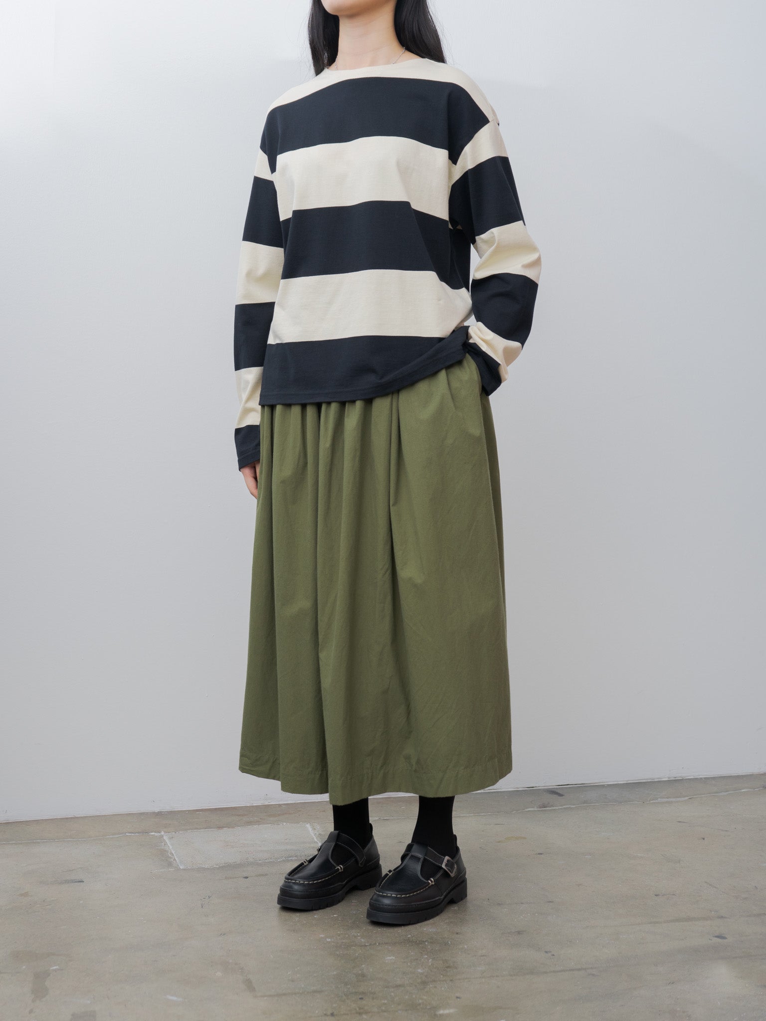 Ohmi Typewriter Skirt - Olive