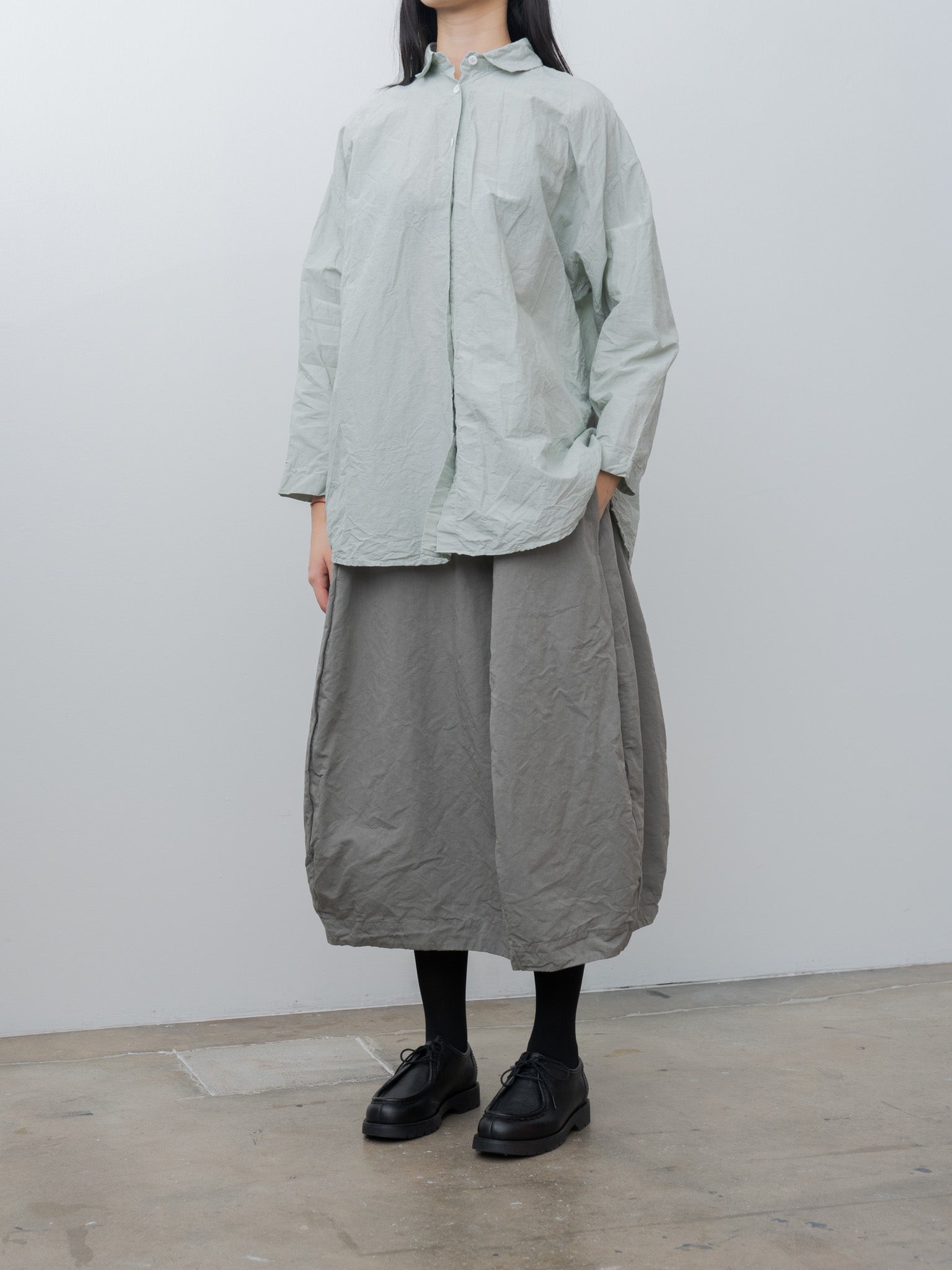 Long Overshirt - Sage